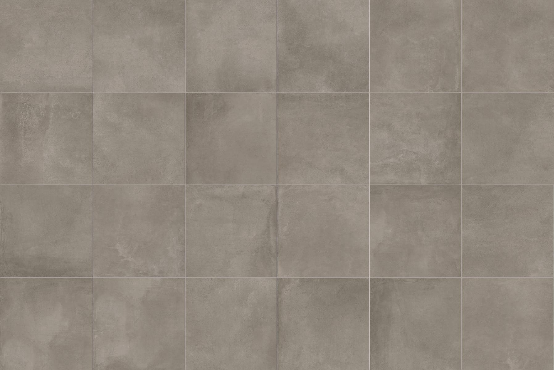 Urbanixx Gres Hirado Outdoor Betonoptik Braun Matt 60x60 cm rektifiziert R11