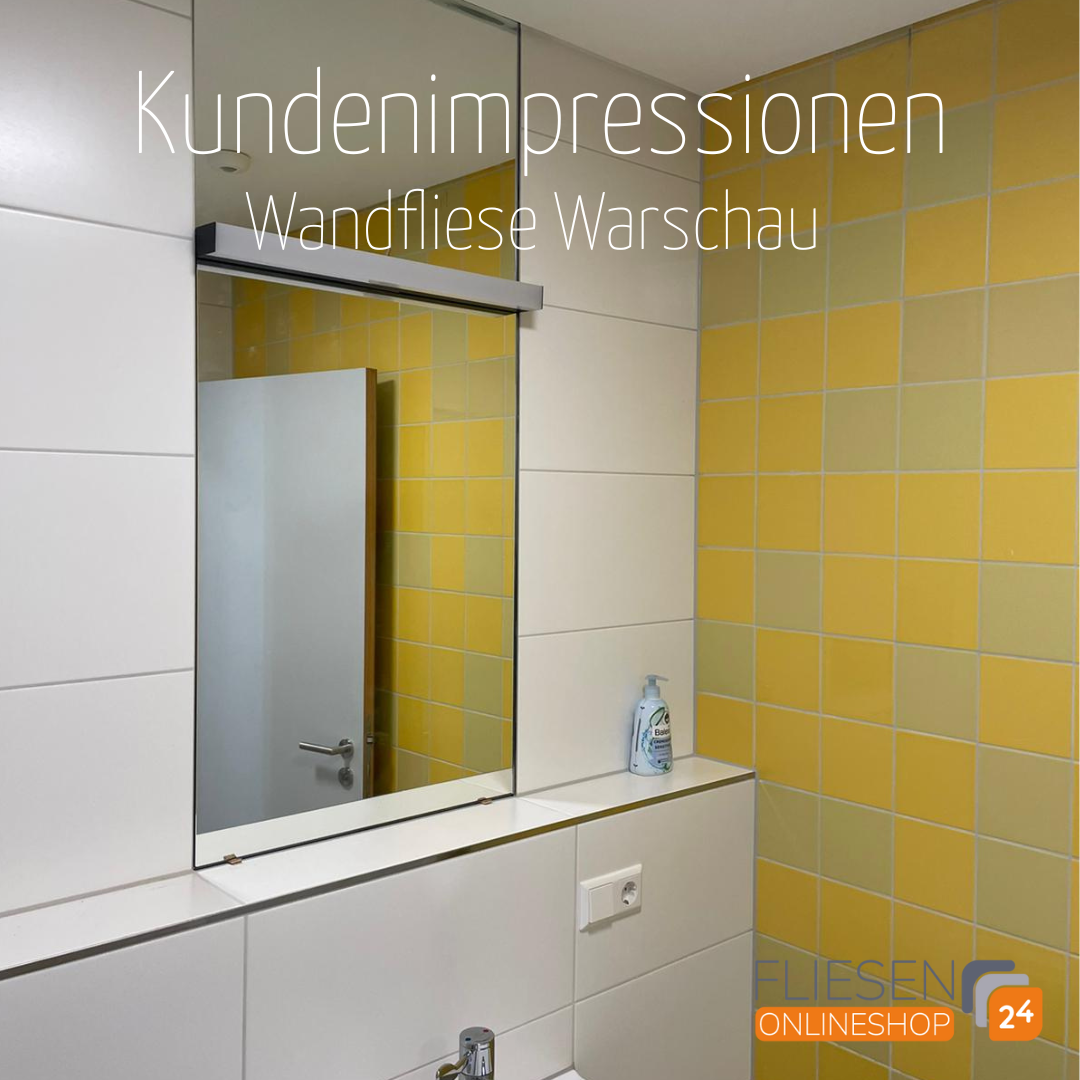 Urbanixx Gres Warschau Wandfliese uni Weiß matt 19,8x24,8 cm  