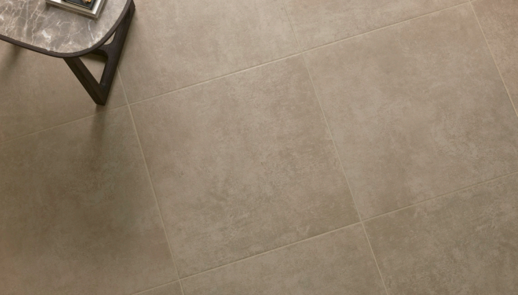 Urbanixx Gres Palermo Bodenfliese Betonoptik Braun Matt 60x60 cm rektifiziert R10B 