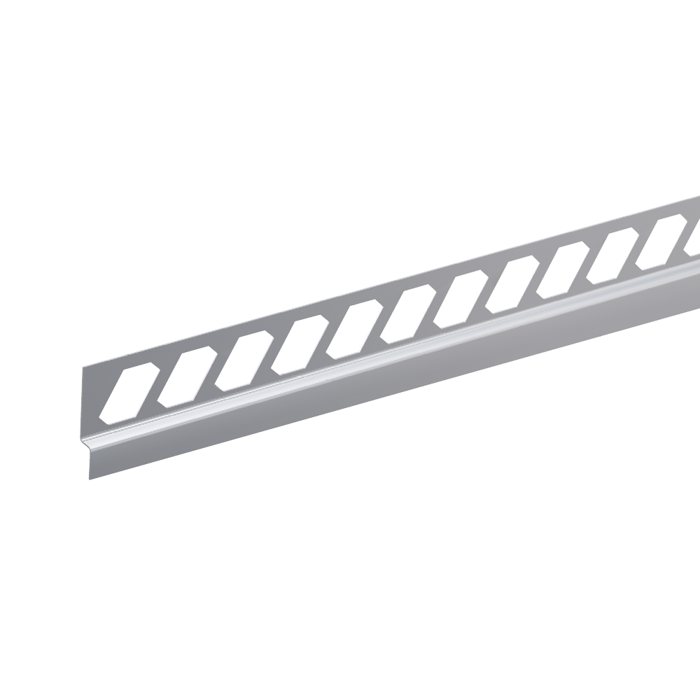 Blanke AQUA-KEIL WAND Edelstahl gebürstet rechter Anschlag 11 mm 32 mm 1,48 m