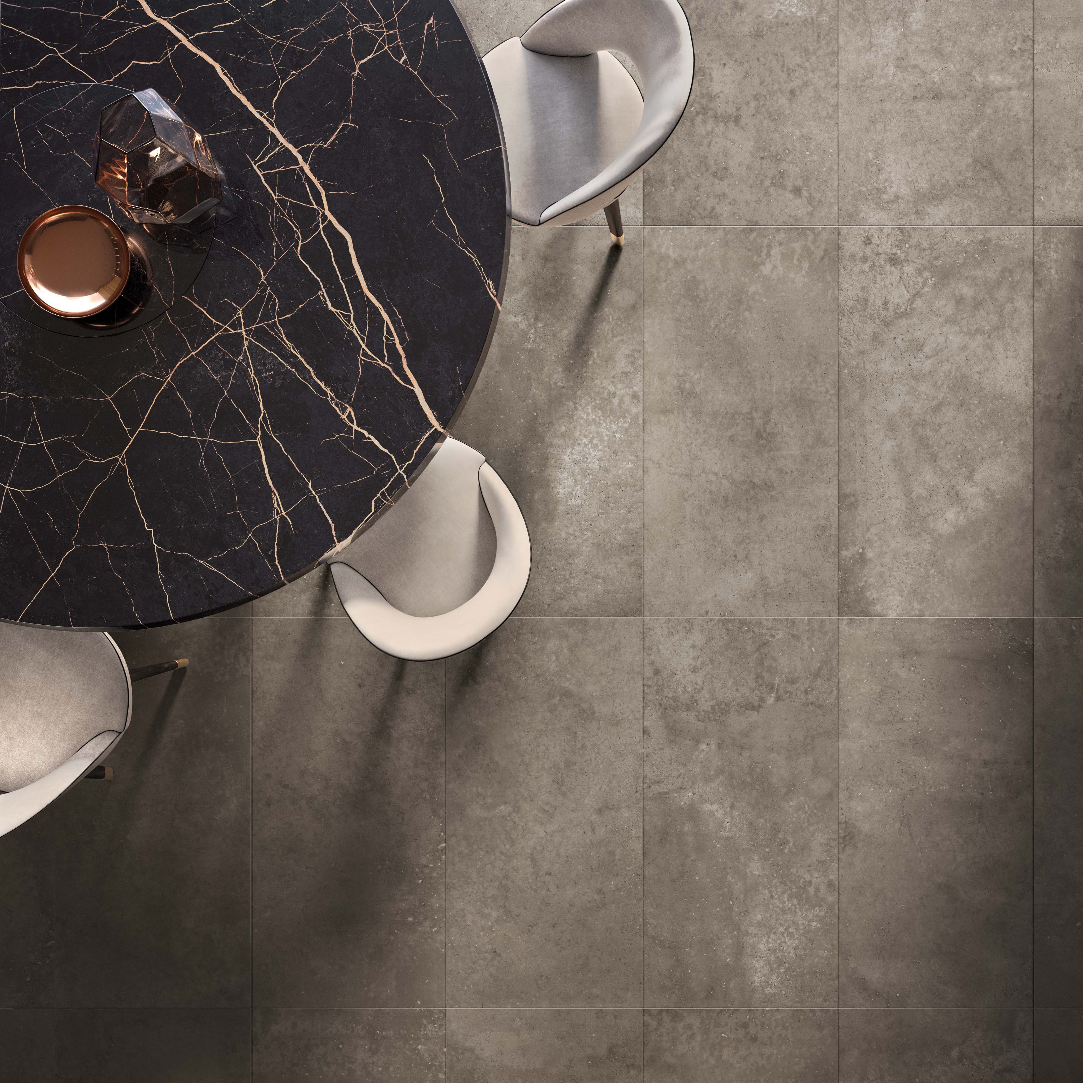Flaviker Hyper Bodenfliese Betonoptik Taupe anpoliert 60x60 cm rekt. Flaviker Hyper Bodenfliese Betonoptik Taupe anpoliert 60x60 cm rekt.
