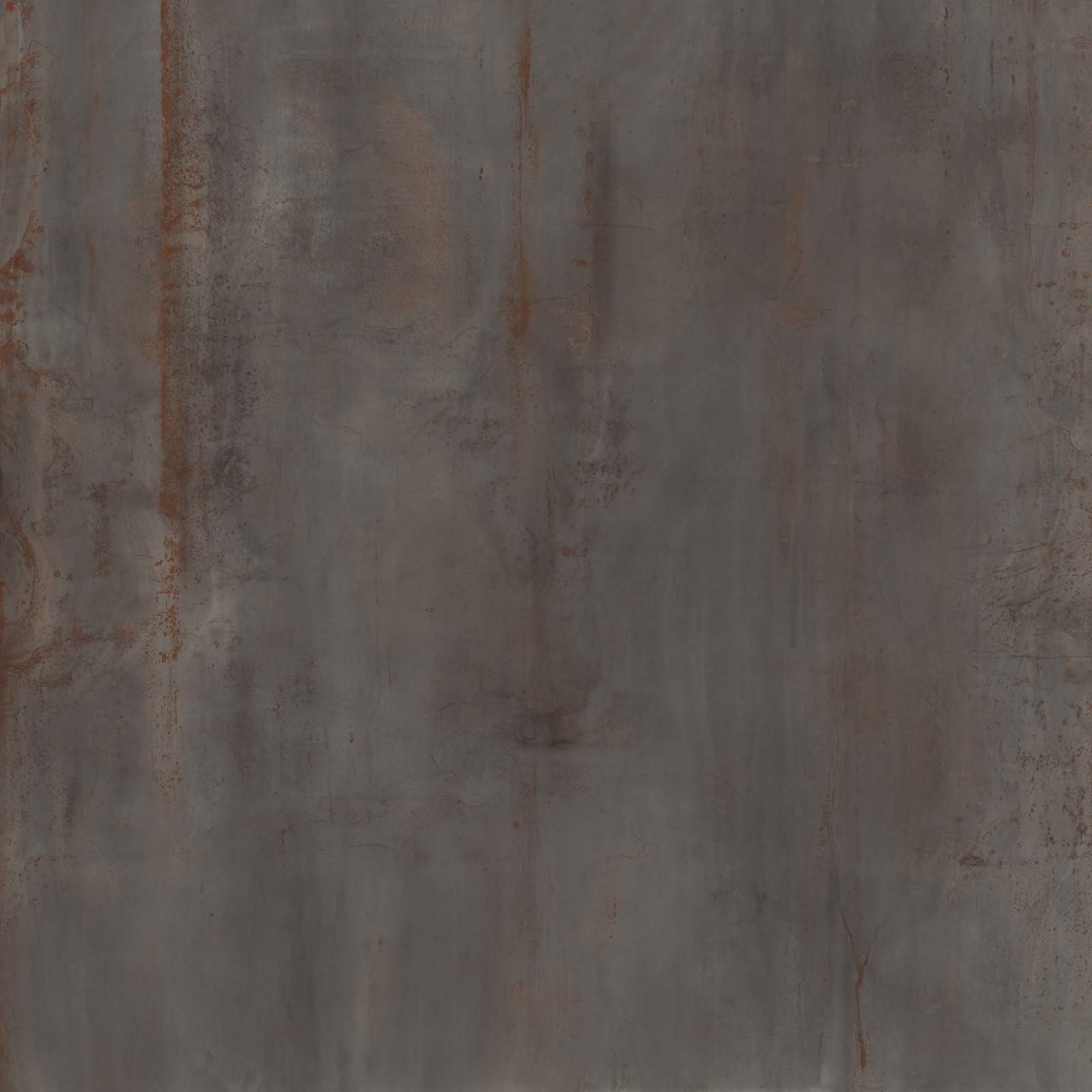 Flaviker Rebel Bodenfliese Metalloptik Anthrazit Matt 120x120 cm rektifiziert R10B