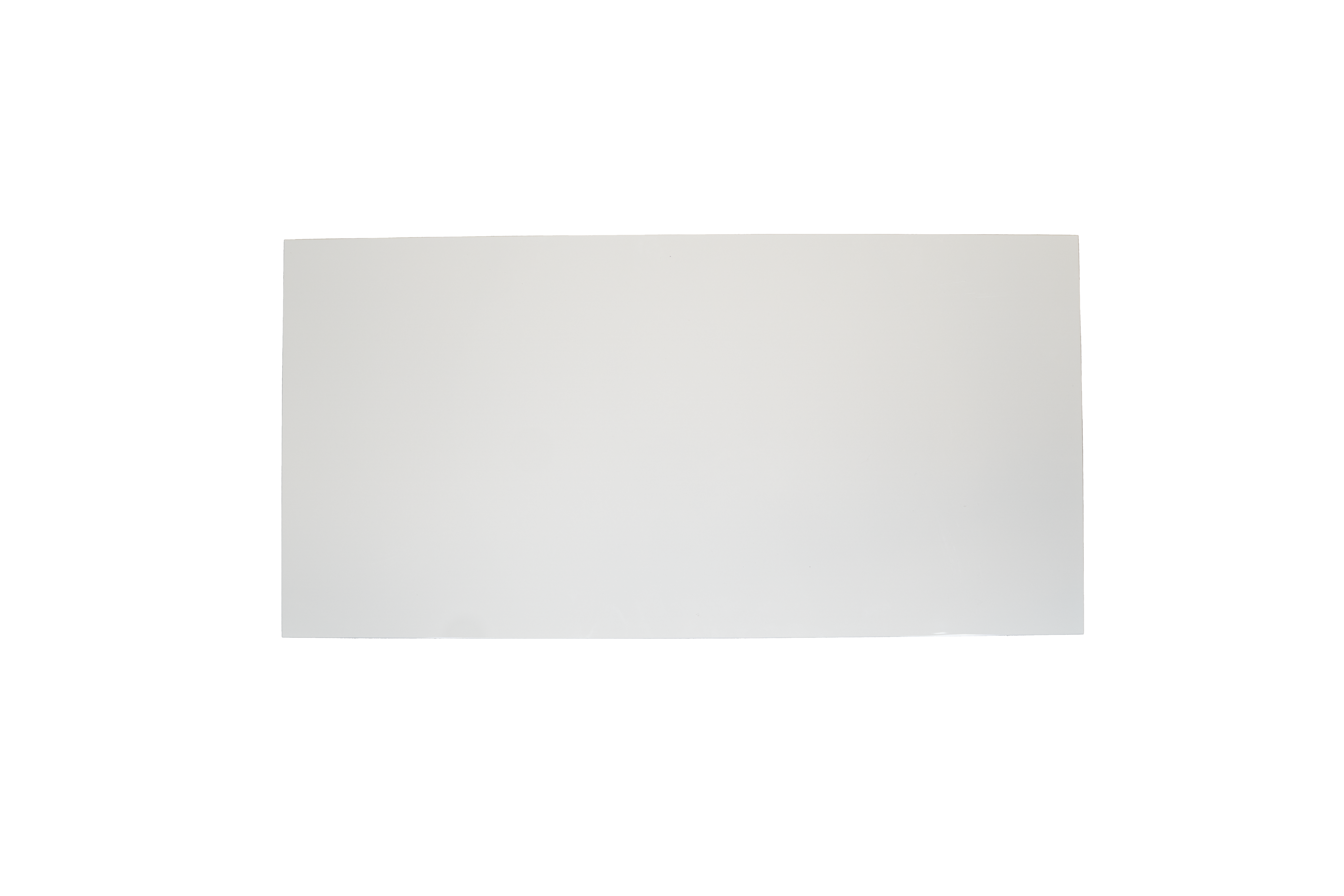 Urbanixx Gres Warschau Wandfliese Uni Weiß Glänzend 29,8x89,9 cm rektifiziert 