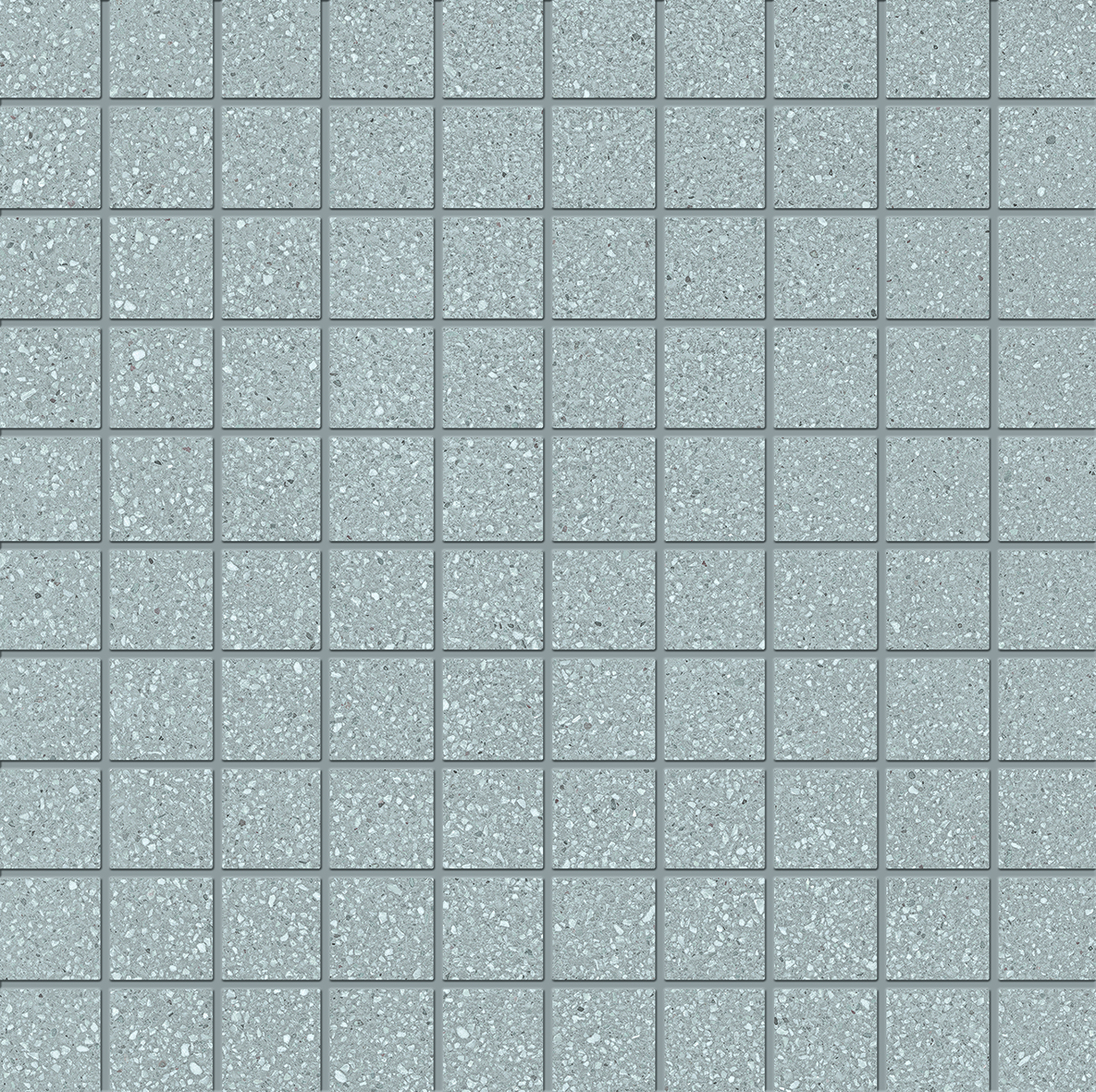 Ergon Medley Minimal Mosaik uni Grey matt 30x30 cm  