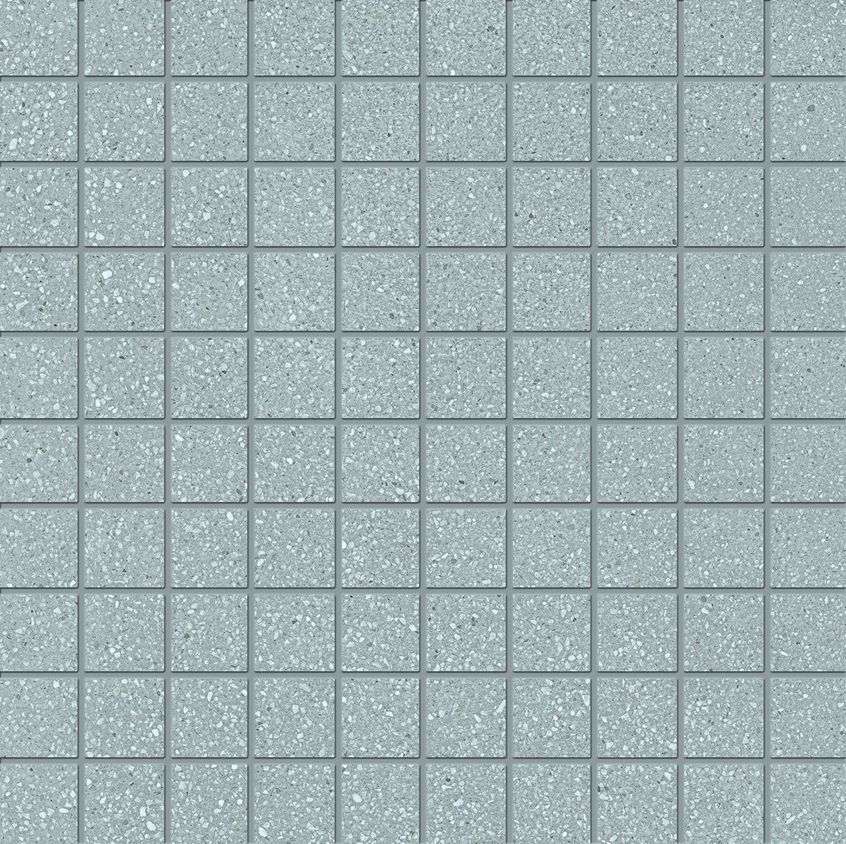 Ergon Medley Minimal Mosaik Uni Grau Matt 30x30 cm  