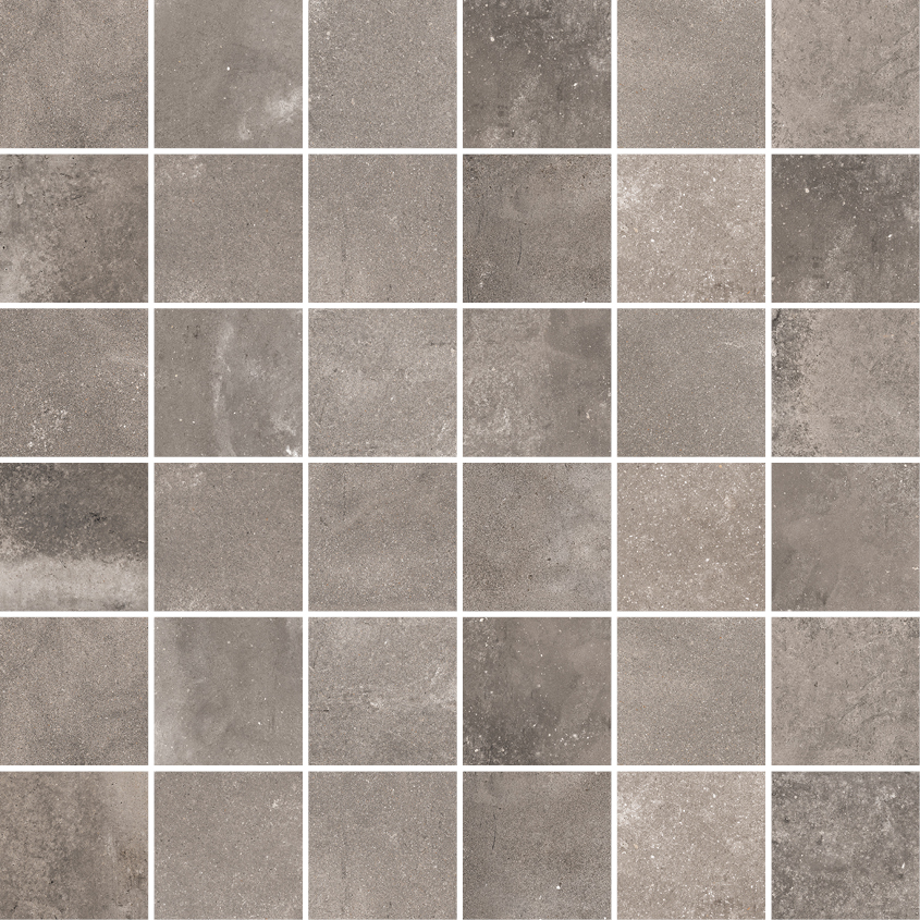 Flaviker Backstage Mosaik Betonoptik Backstage Graphite matt 30x30 cm R10B