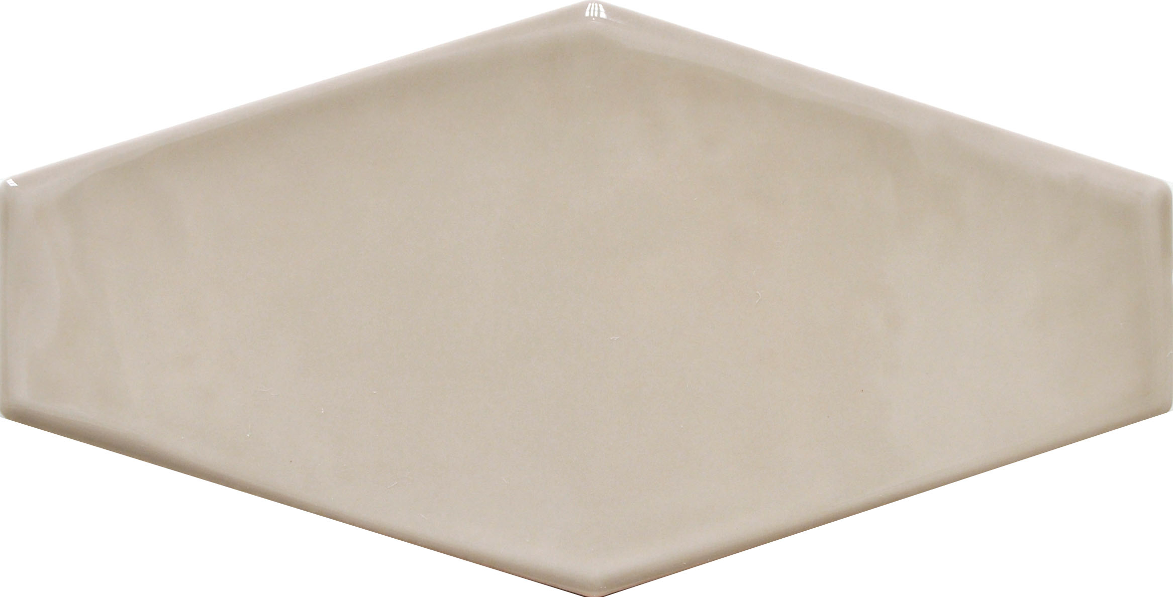 Catalea Gres Finneby Wandfliese Retrooptik Taupe Glänzend 10x20 cm 