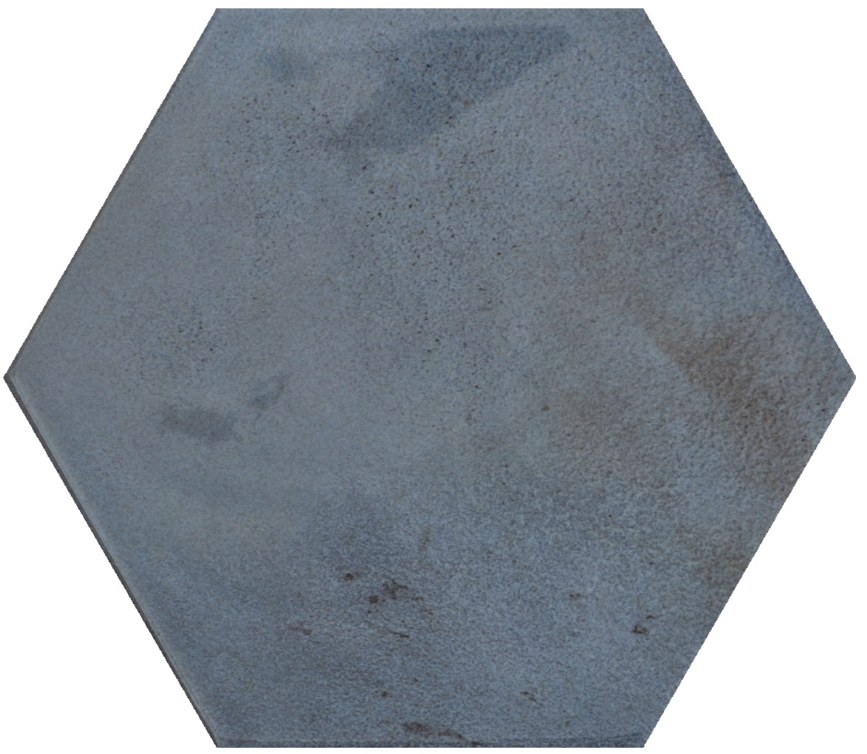 Catalea Gres Timra Hexagonfliese Blau Glänzend 16x18 cm 
