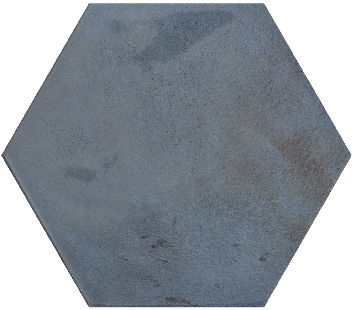 Catalea Gres Timra Hexagonfliese Blau glänzend 16x18 cm 