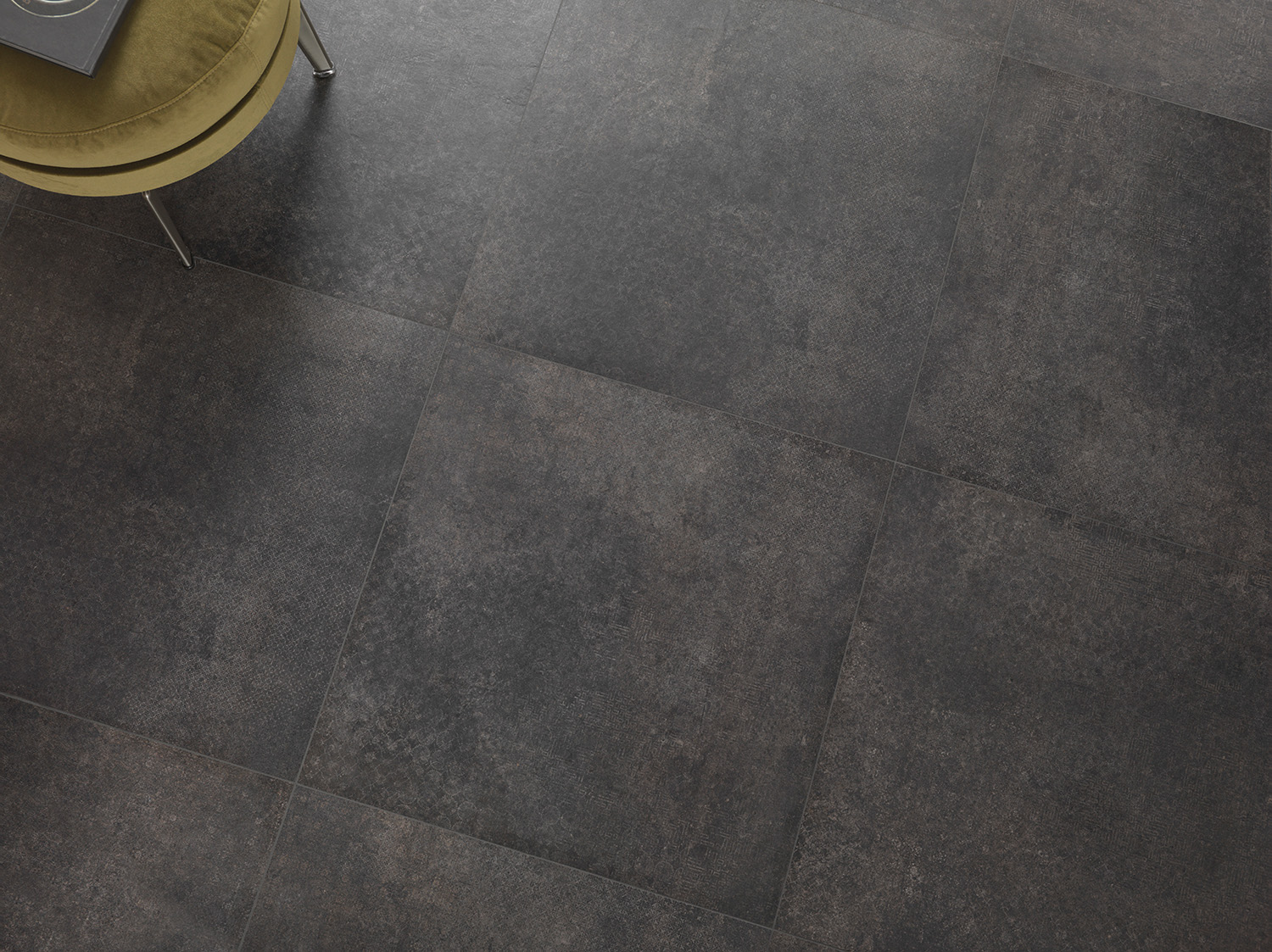 Urbanixx Gres Catania Dekor Natursteinoptik Schwarz Matt 60x120 cm rektifiziert R10B