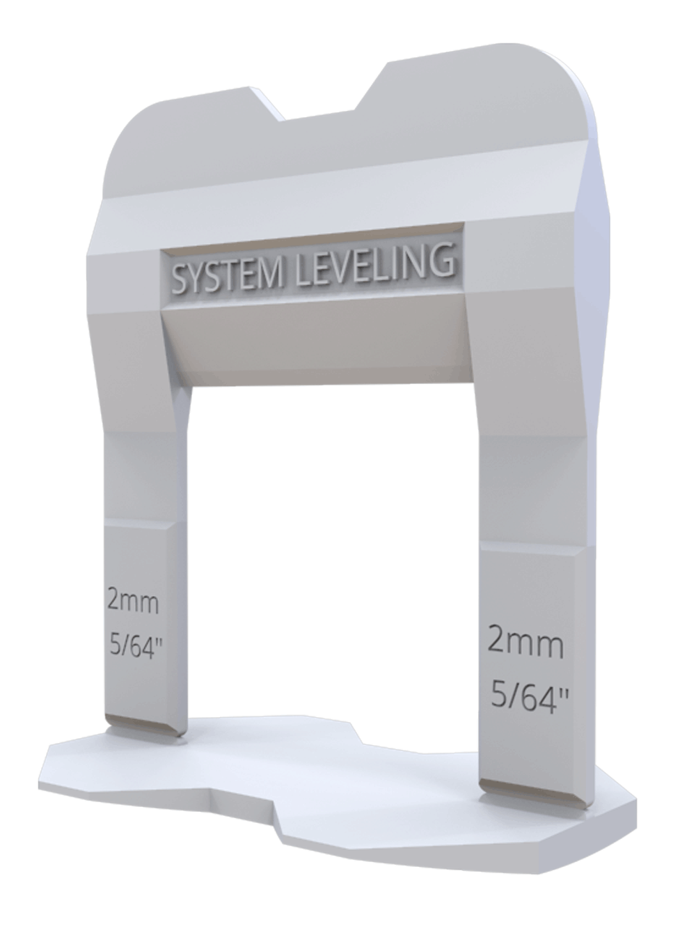 System Leveling Nivelliersystem Profi Set S 2 mm