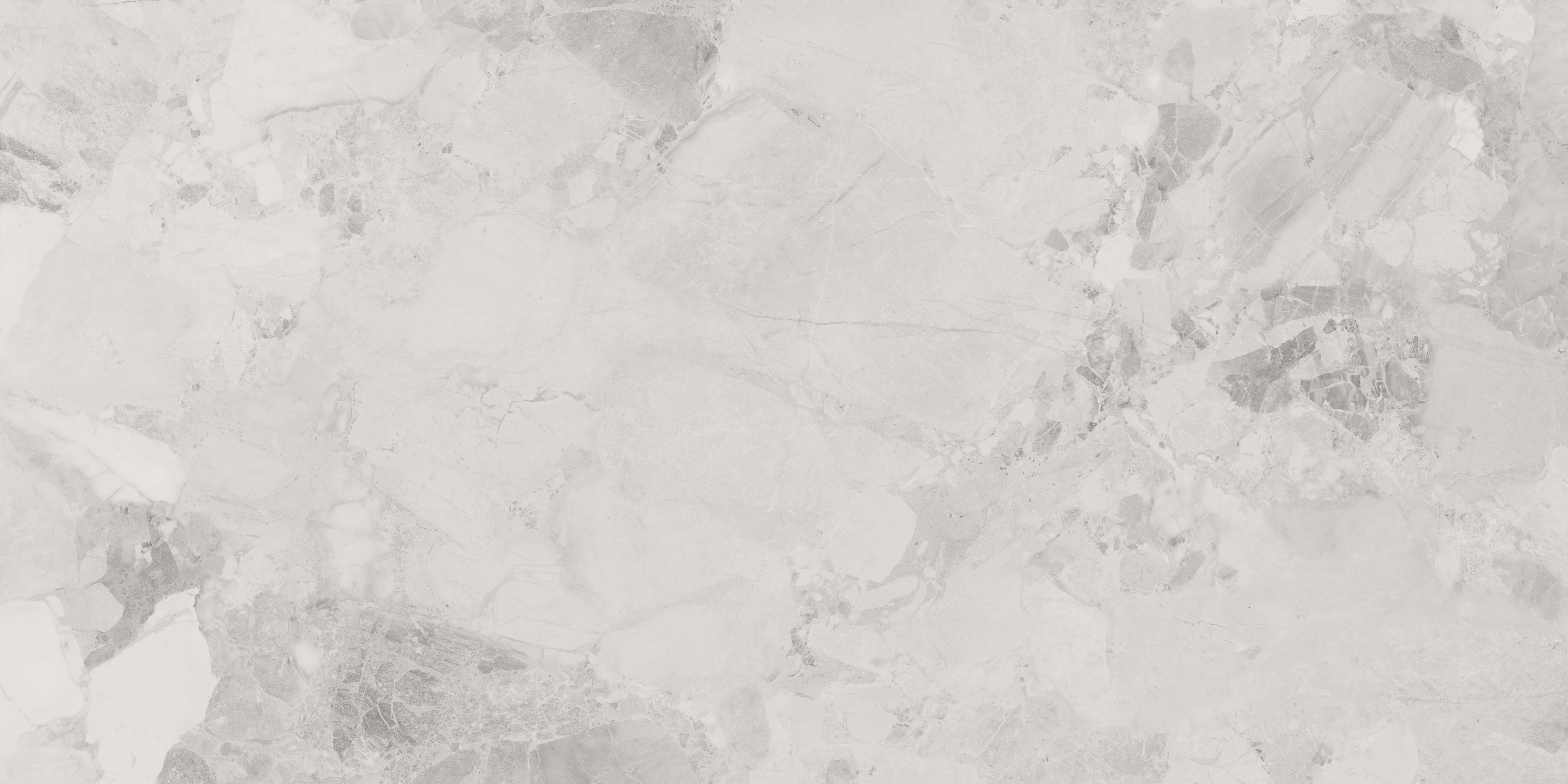Vanezia Gres Vaarala Bodenfliesen Natursteinoptik Weiß glänzend 60x120 cm rekt.
