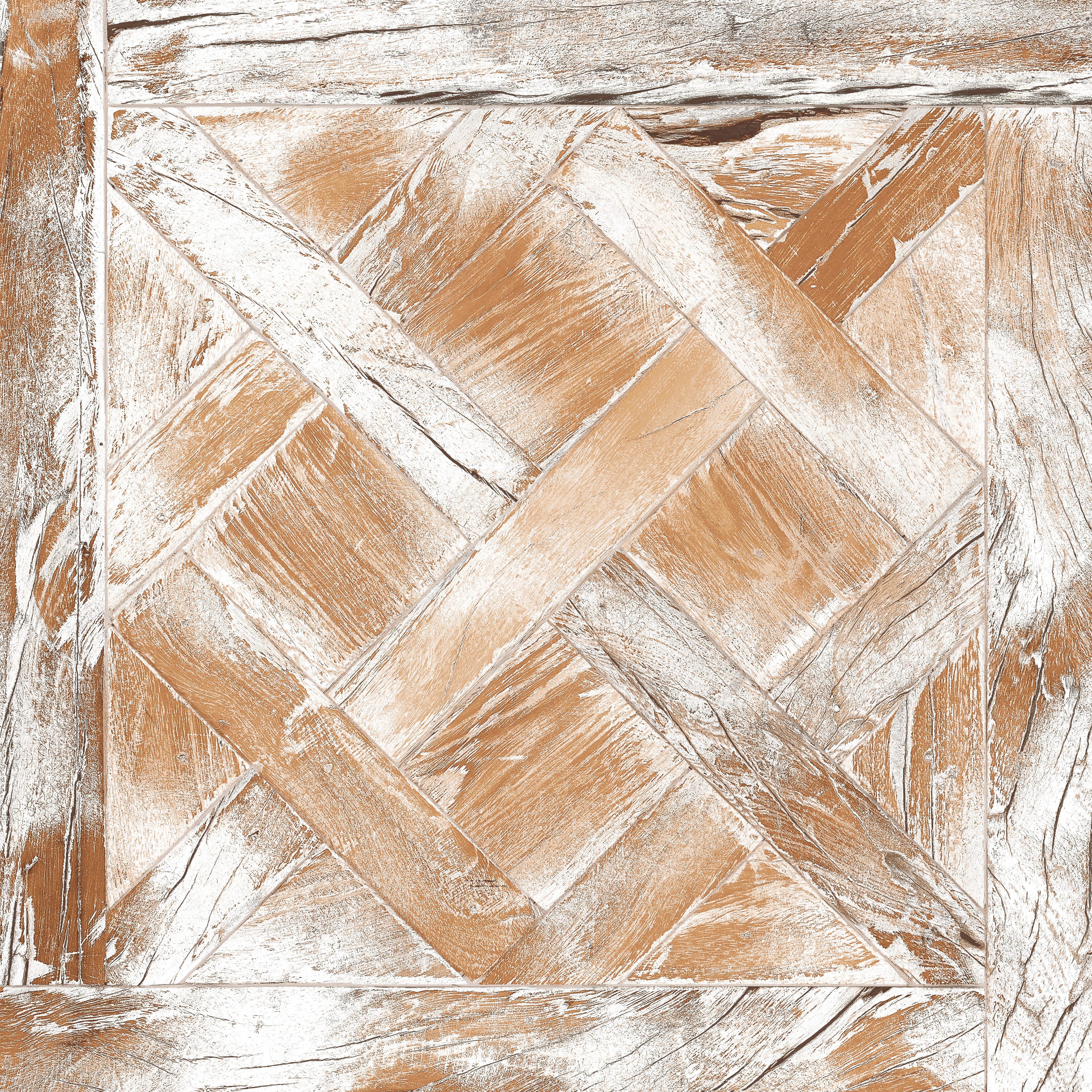 Peronda Forest Retrofliese Holzoptik Weiß Matt 45x45 cm 