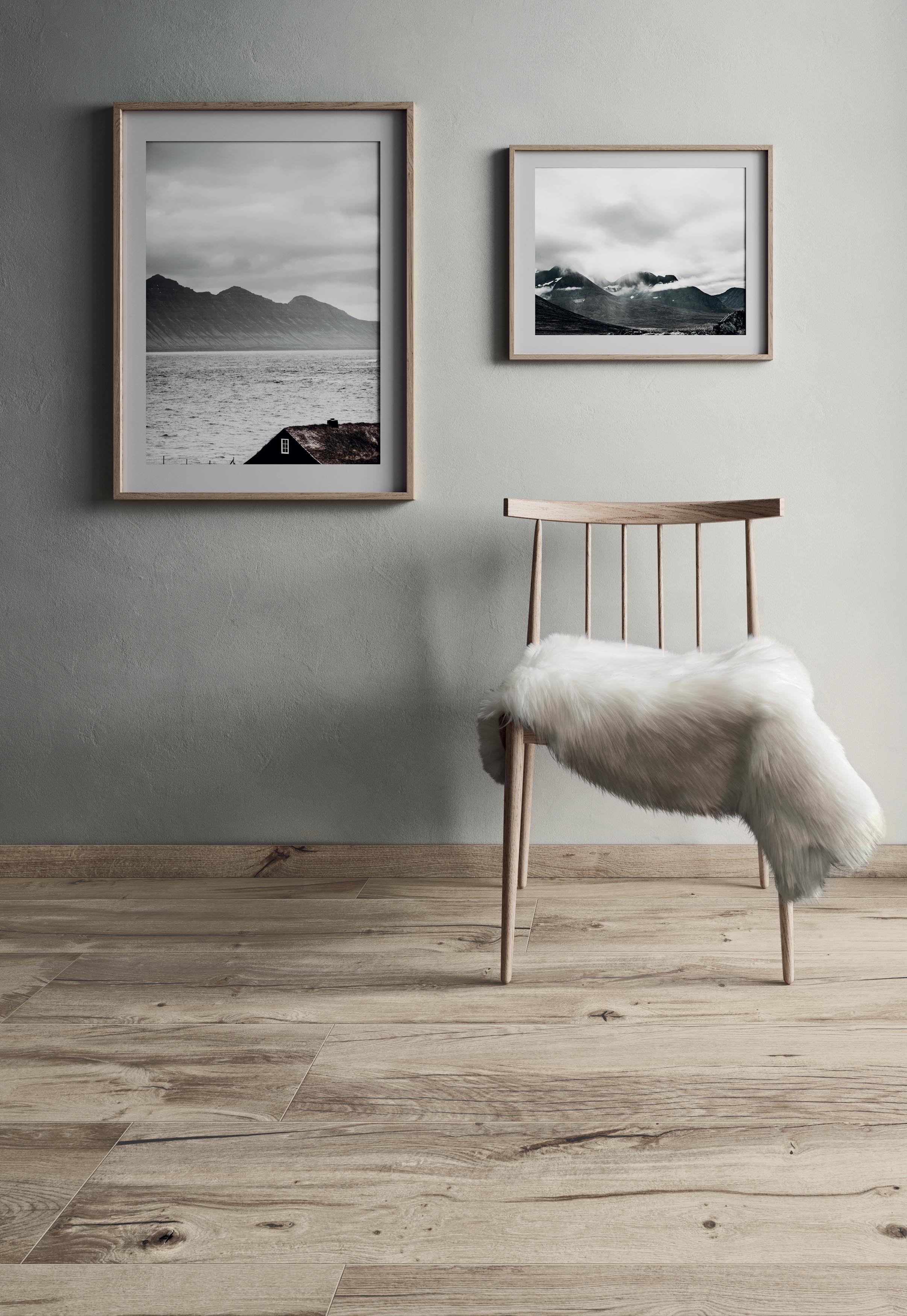 Flaviker Nordik Wood Indoor Bodenfliese Holzoptik Beige Matt 20x120 cm rektifiziert R10B
