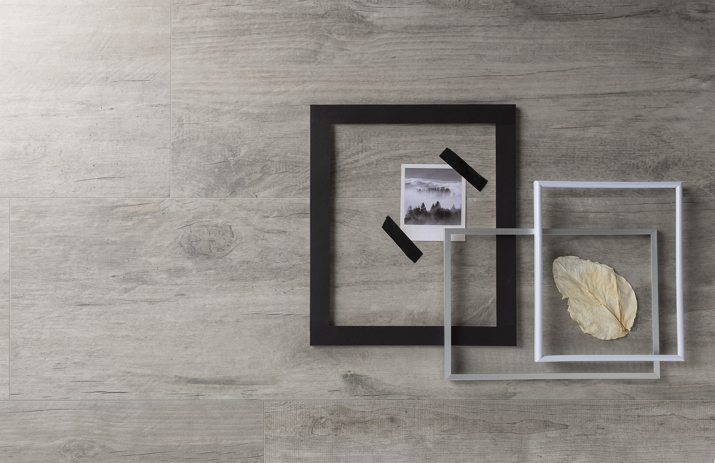 Noem Gres Timber Bodenfliese Hellgrau Holzoptik 20,2x80,2cm rektifiziert R9