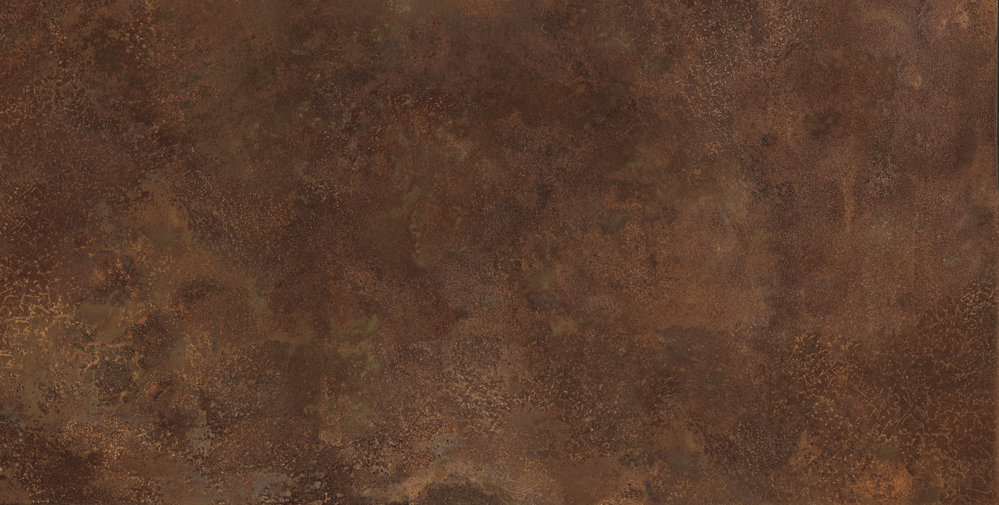 Ergon Metal Style Bodenfliese Metalloptik Rost Matt 60x120 cm rektifiziert R10B