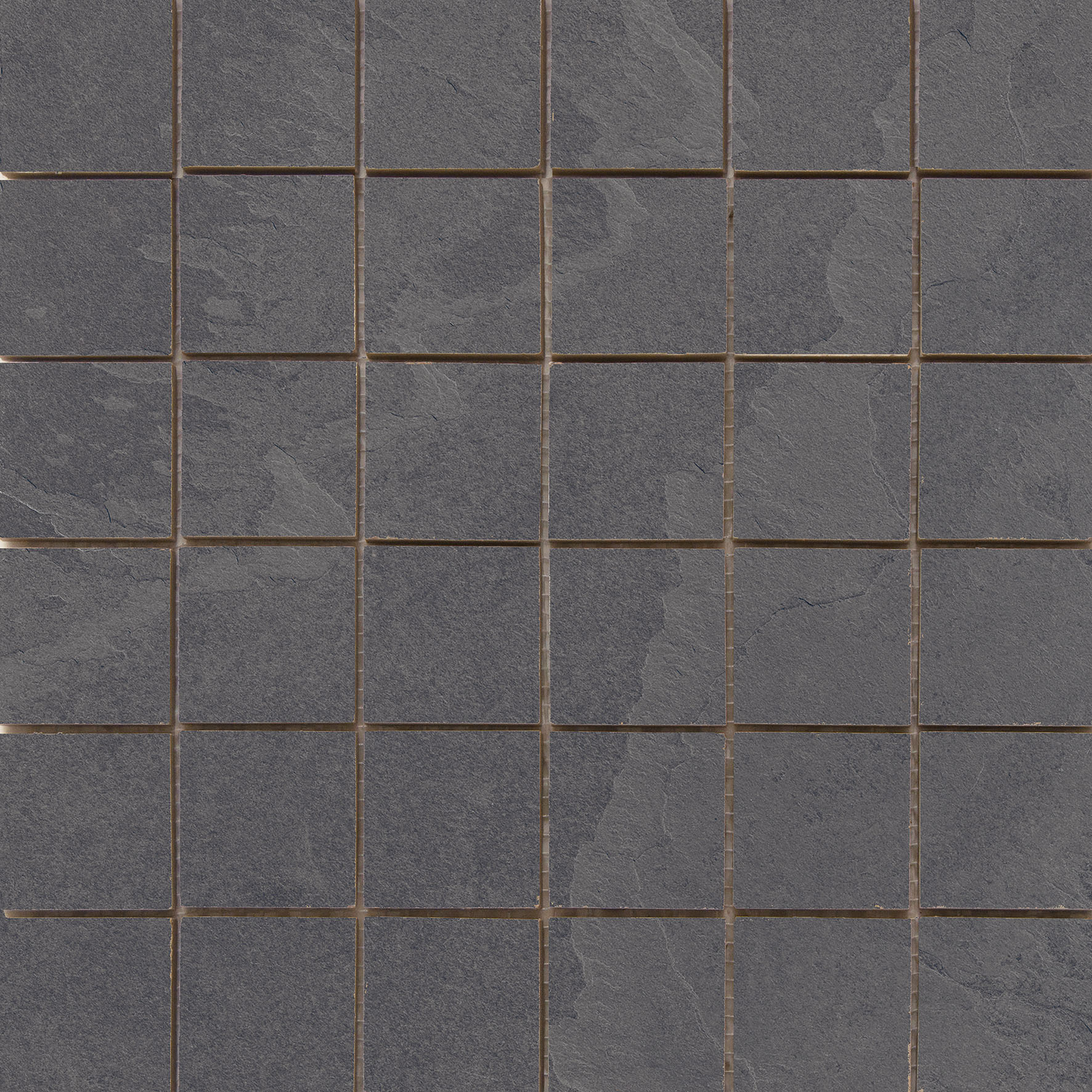 Urbanixx Gres Adak Mosaik Natursteinoptik Anthrazit Matt 30x30 cm rektifiziert R10