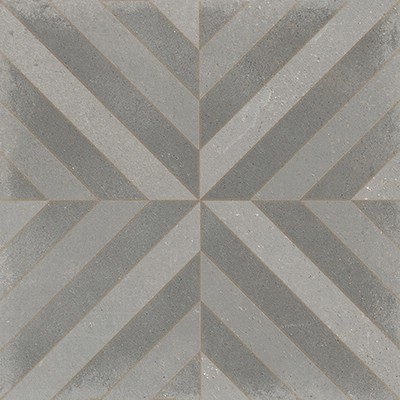 Gardenia Make Dekor Cementine Mix Dunkelgrau Matt 20x20 cm rektifiziert R10 