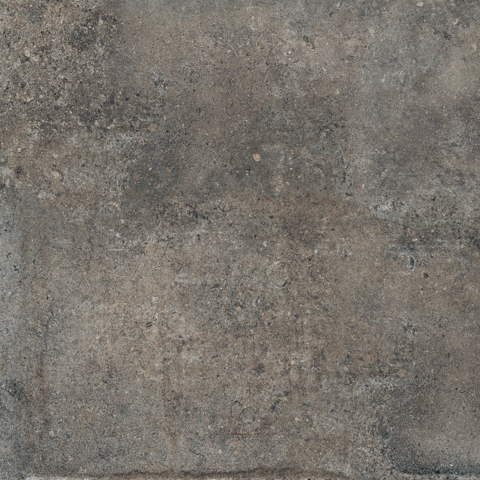 Flaviker Re_Tour Bodenfliese Outdoor Betonoptik Mud matt 60x60 cm rekt. R11C
