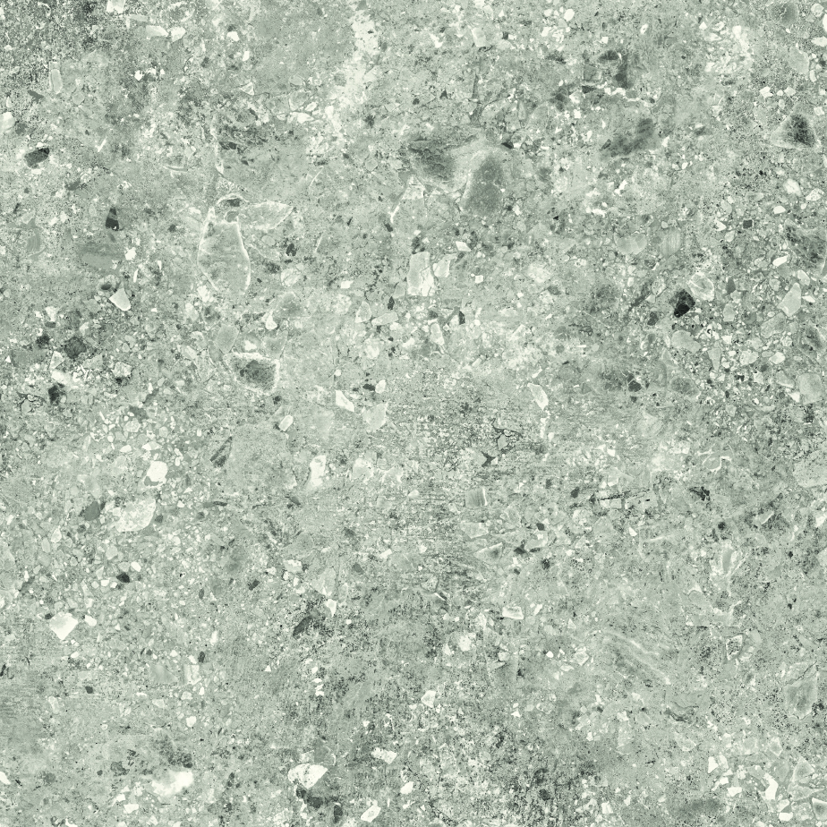 Urbanixx Gres Kyoto Bodenfliese Terrazzooptik Grau Matt 80x80 cm rektifiziert R10