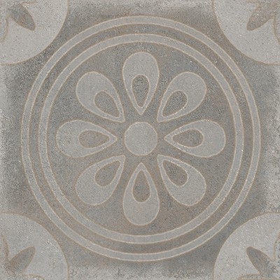 Gardenia Make Dekor Cementine Mix Dunkelgrau Matt 20x20 cm rektifiziert R10 
