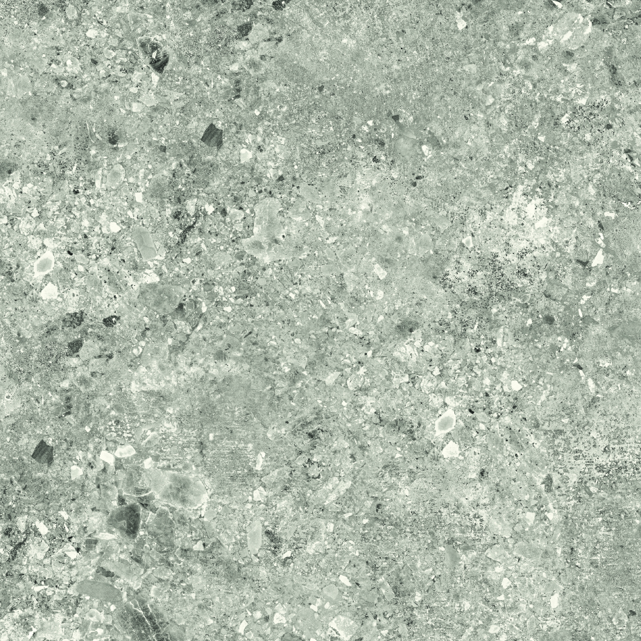 Urbanixx Gres Kyoto Bodenfliese Terrazzooptik Grau Matt 80x80 cm rektifiziert R10