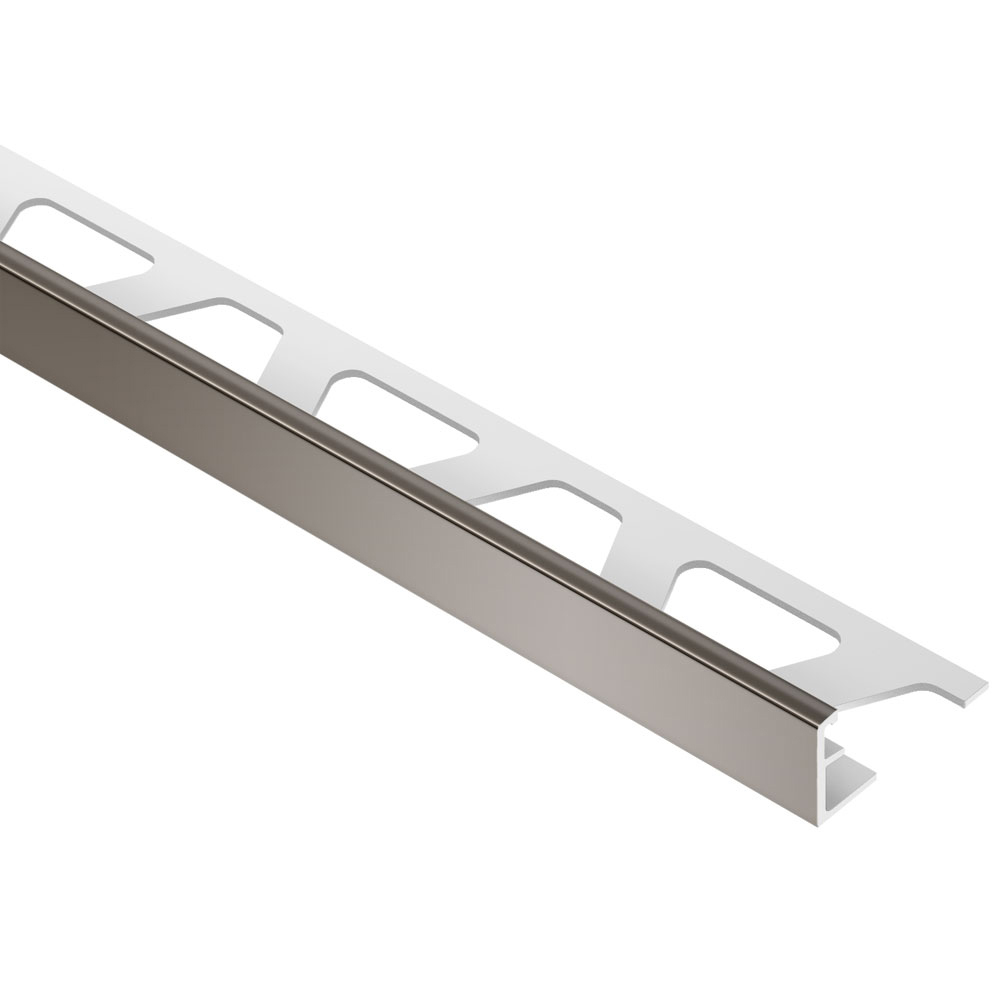 Schlüter Fliesenschiene AC 2,5 m Schiene Schwarzbraun H = 12,5 mm L Form