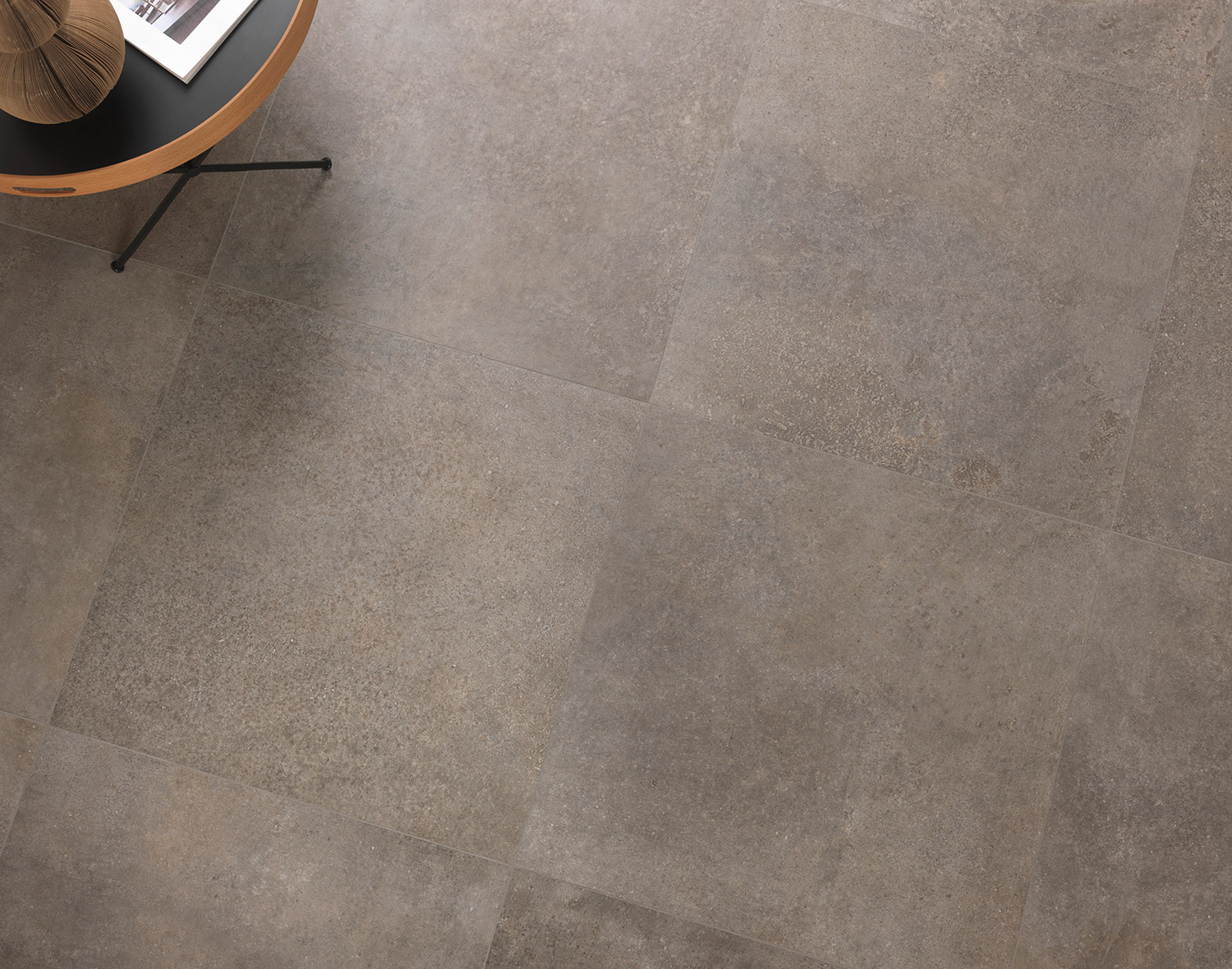 Urbanixx Gres Catania Bodenfliese Natursteinoptik Braun Matt 30x60 cm rektifiziert R10B