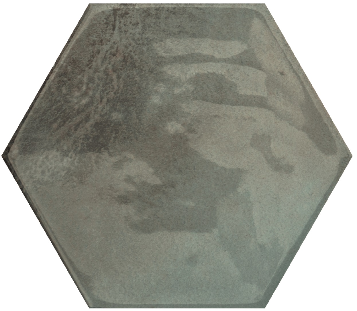 Catalea Gres Timra Hexagonfliese Grün Glänzend 16x18 cm 