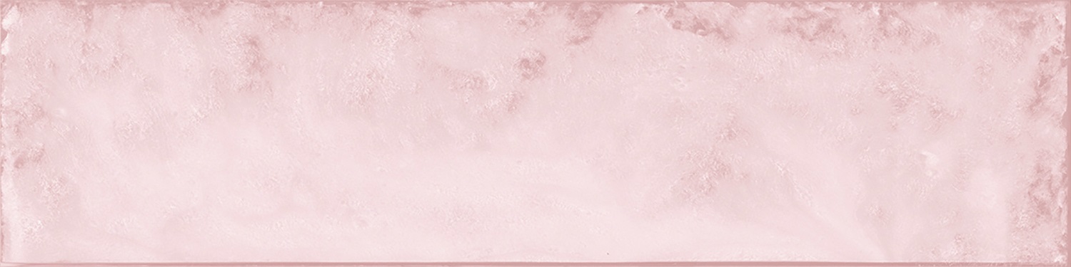 Catalea Gres Nellim Metrofliesen Rosa Glänzend 7,5x30 cm  