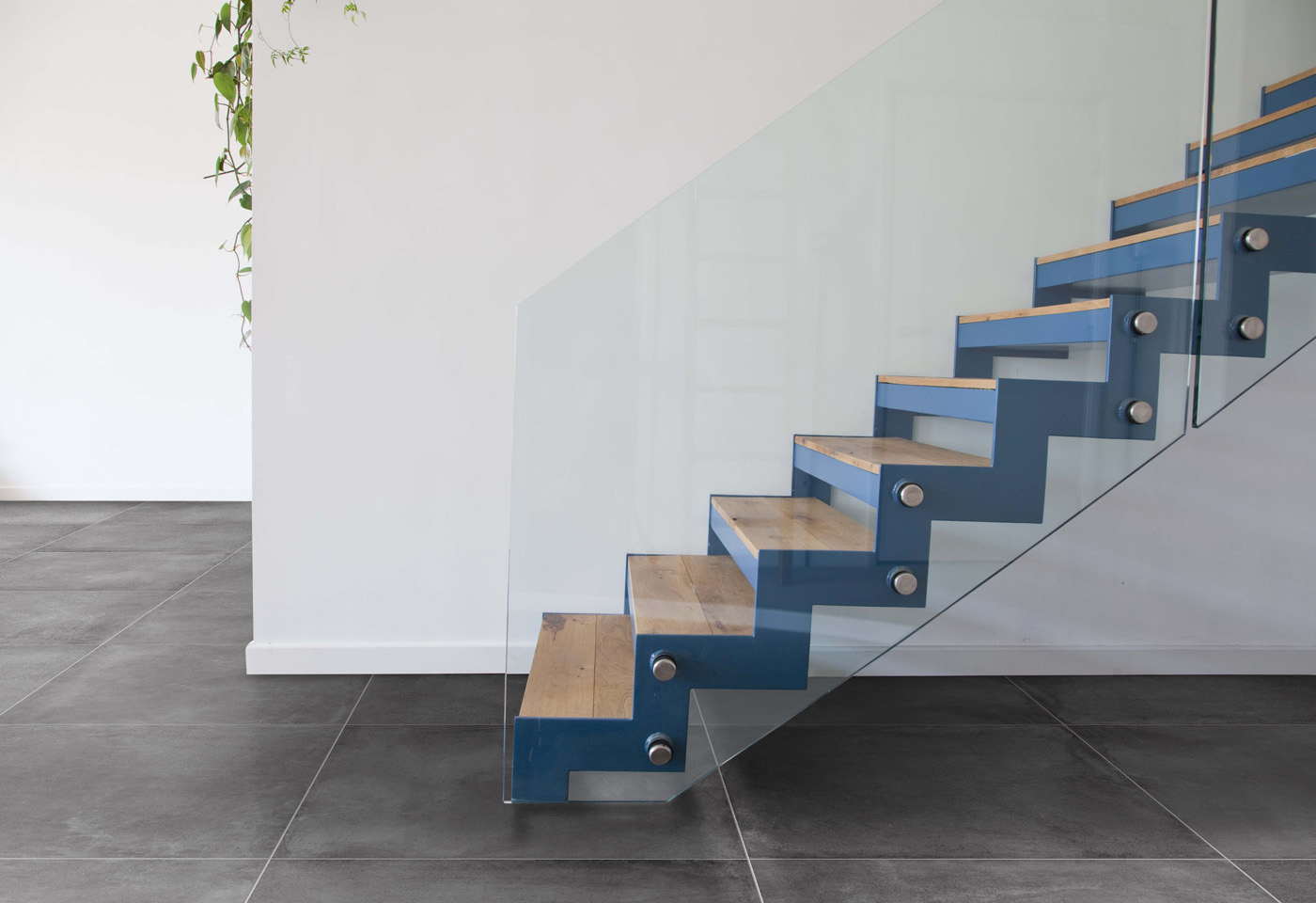 Urbanixx Gres Hirado Bodenfliese Betonoptik Anthrazit Matt 45x90 cm rektifiziert R10