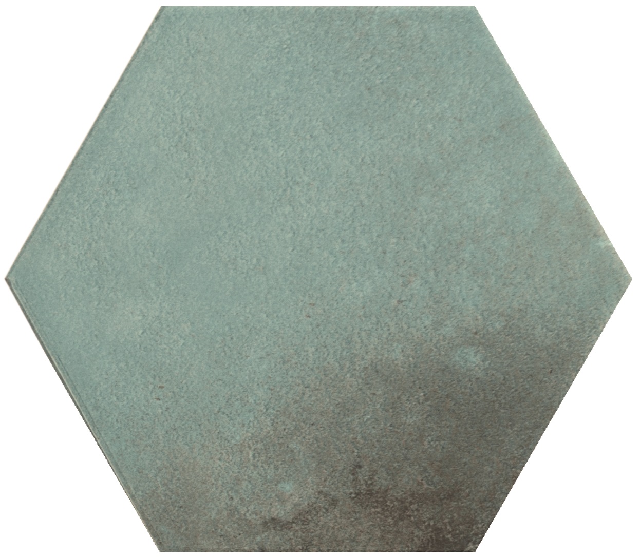 Catalea Gres Timra Hexagonfliese Grün Glänzend 16x18 cm 