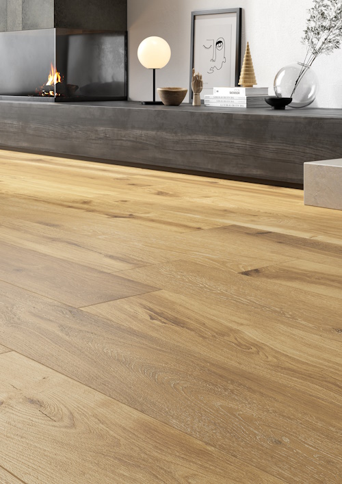 Rondine Timeless Bodenfliese Holzoptik Braun Matt 30x120 cm rektifiziert R10