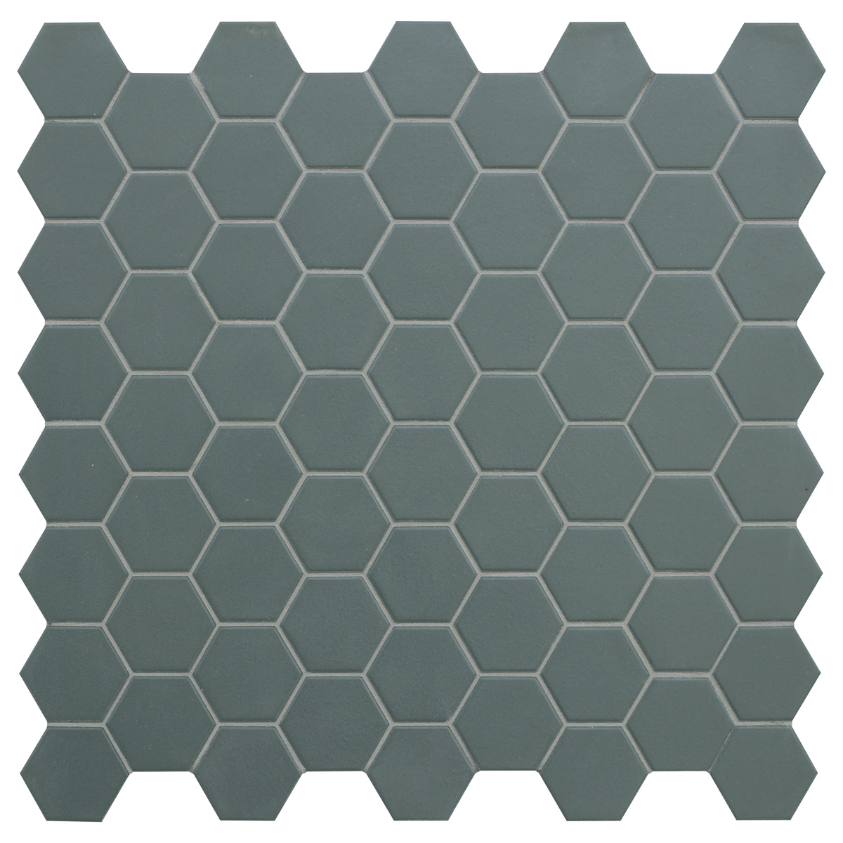 Catalea Gres Tokio Hexagonmosaik Dunkelgrün Matt 31,6x31,6 cm rektifiziert R10