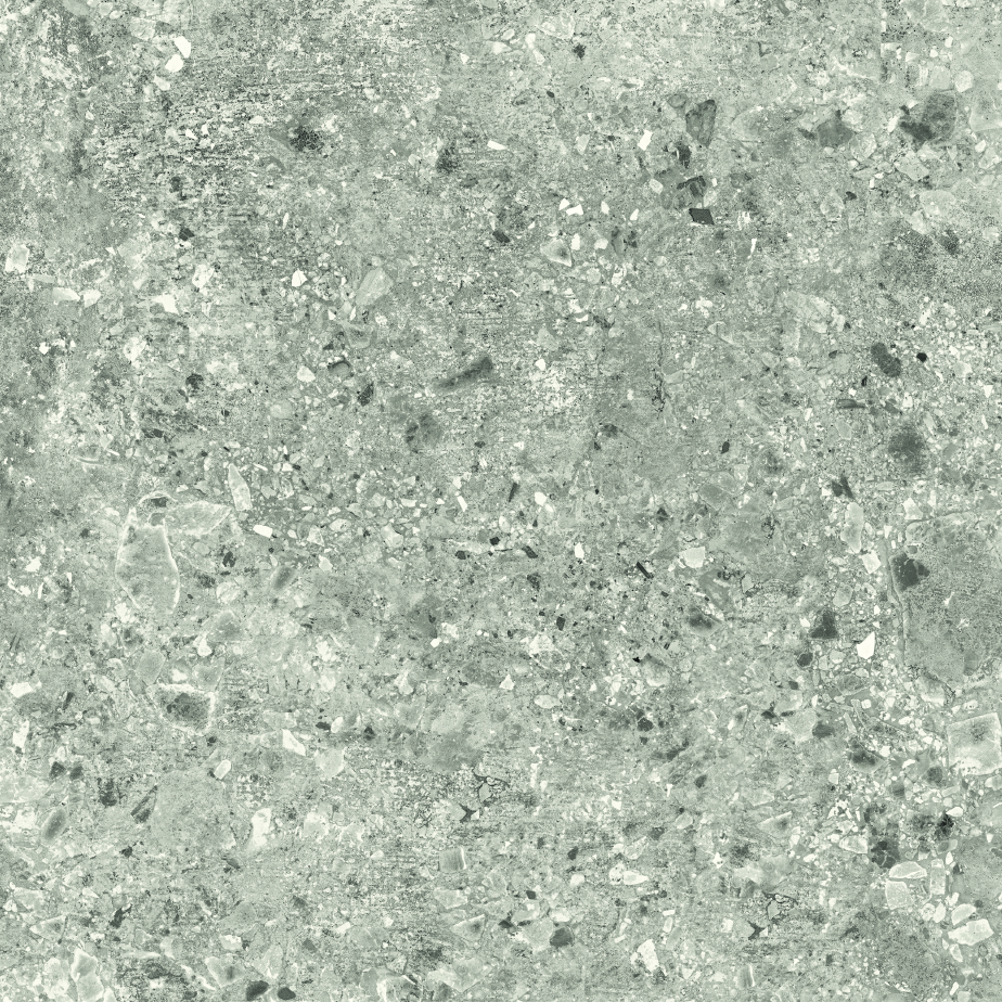 Urbanixx Gres Kyoto Bodenfliese Terrazzooptik Grau Matt 80x80 cm rektifiziert R10