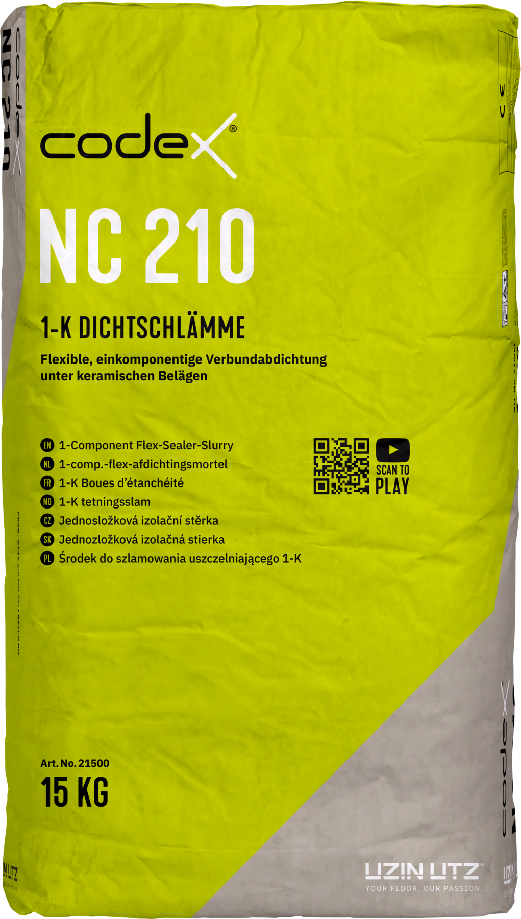 Codex NC 210 15 kg 1-K Dichtschlämme