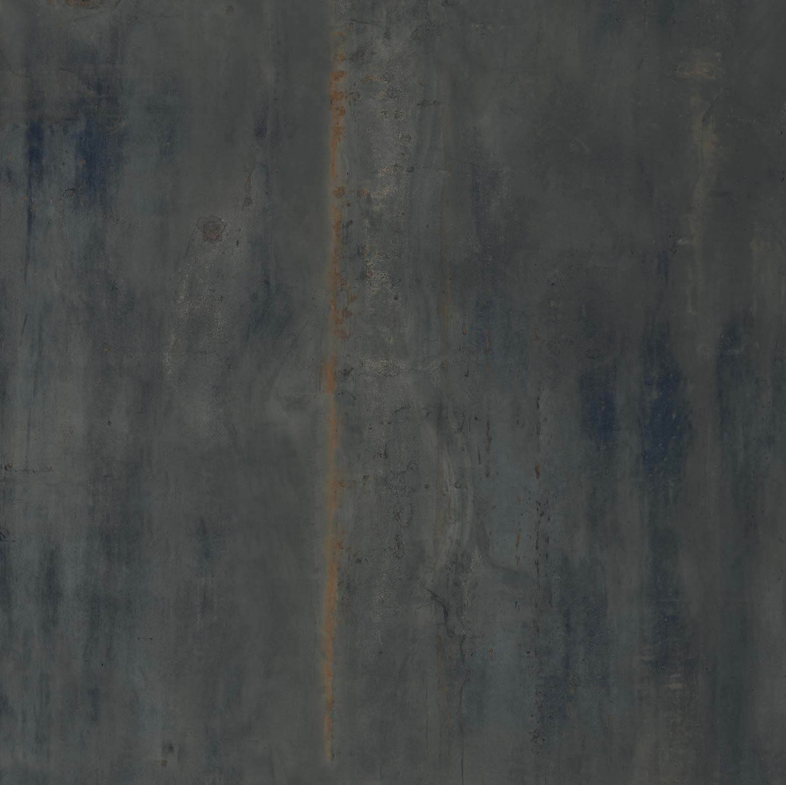 Flaviker Rebel Bodenfliese Metalloptik Schwarz Matt 80x80 cm rektifiziert R10B