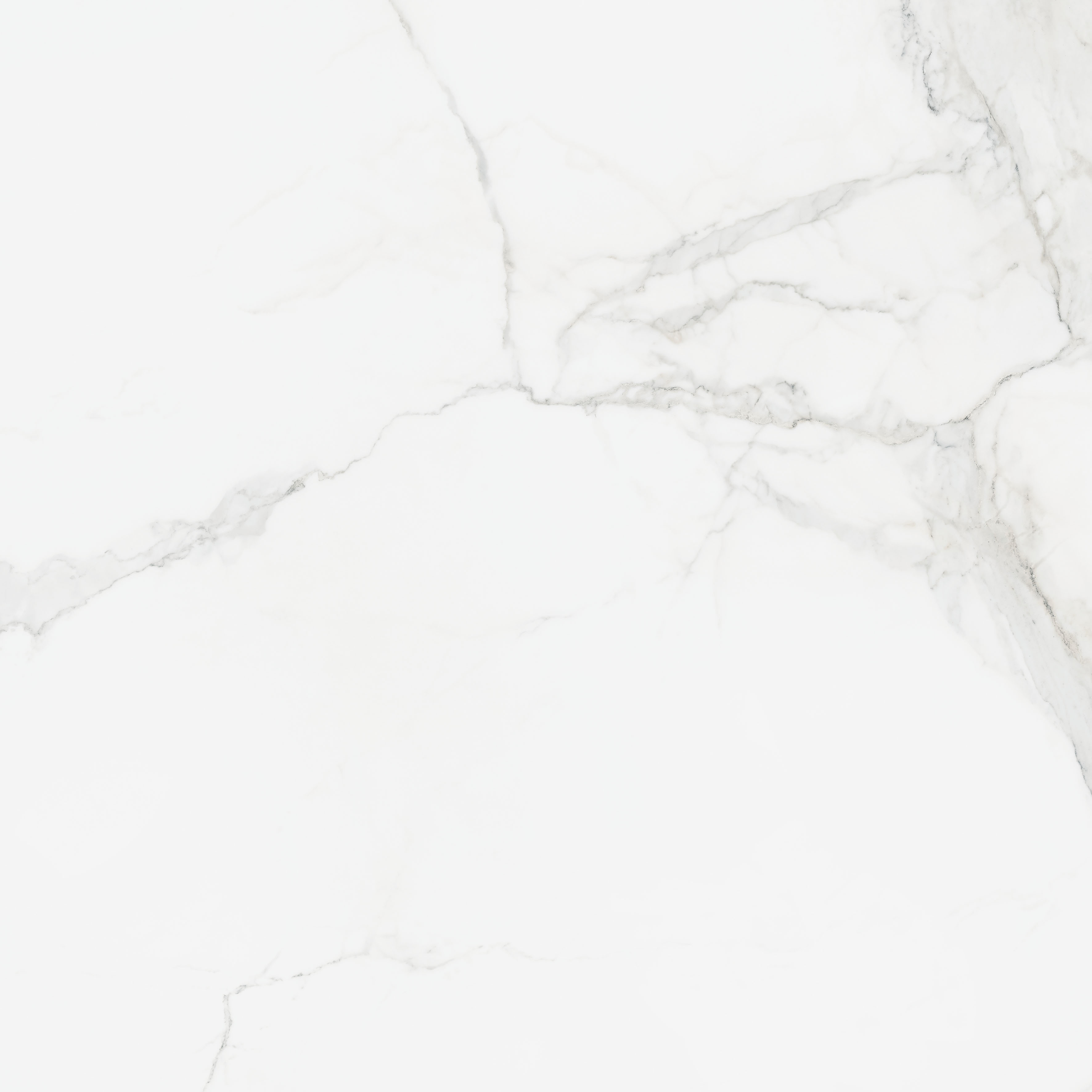 Vanezia Gres Töre Bodenfliesen Marmoroptik Weiß glänzend 60x60 cm rekt. 