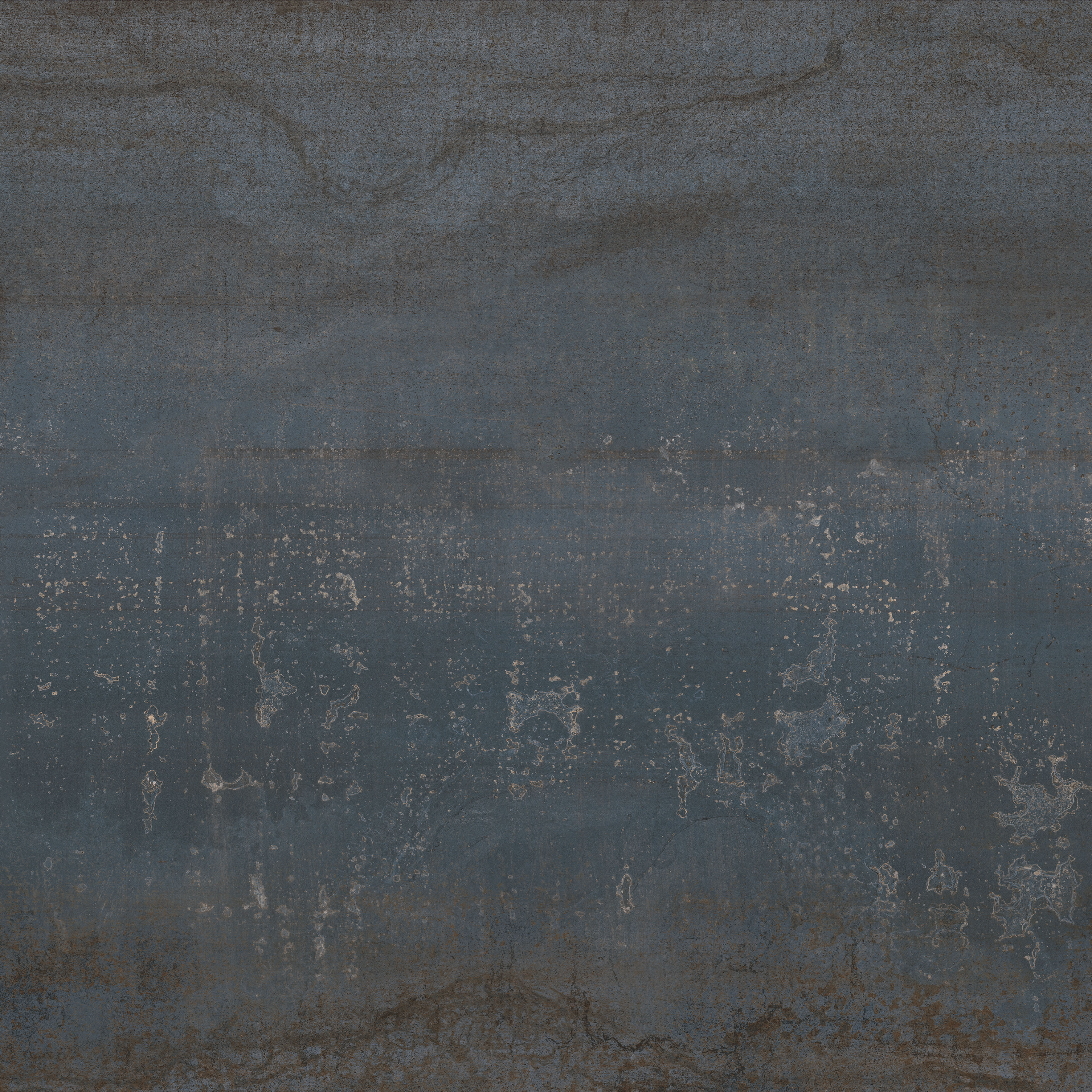Urbanixx Gres Karlstadt Bodenfliesen Metalloptik Blau Matt 60x60 cm rektifiziert R9