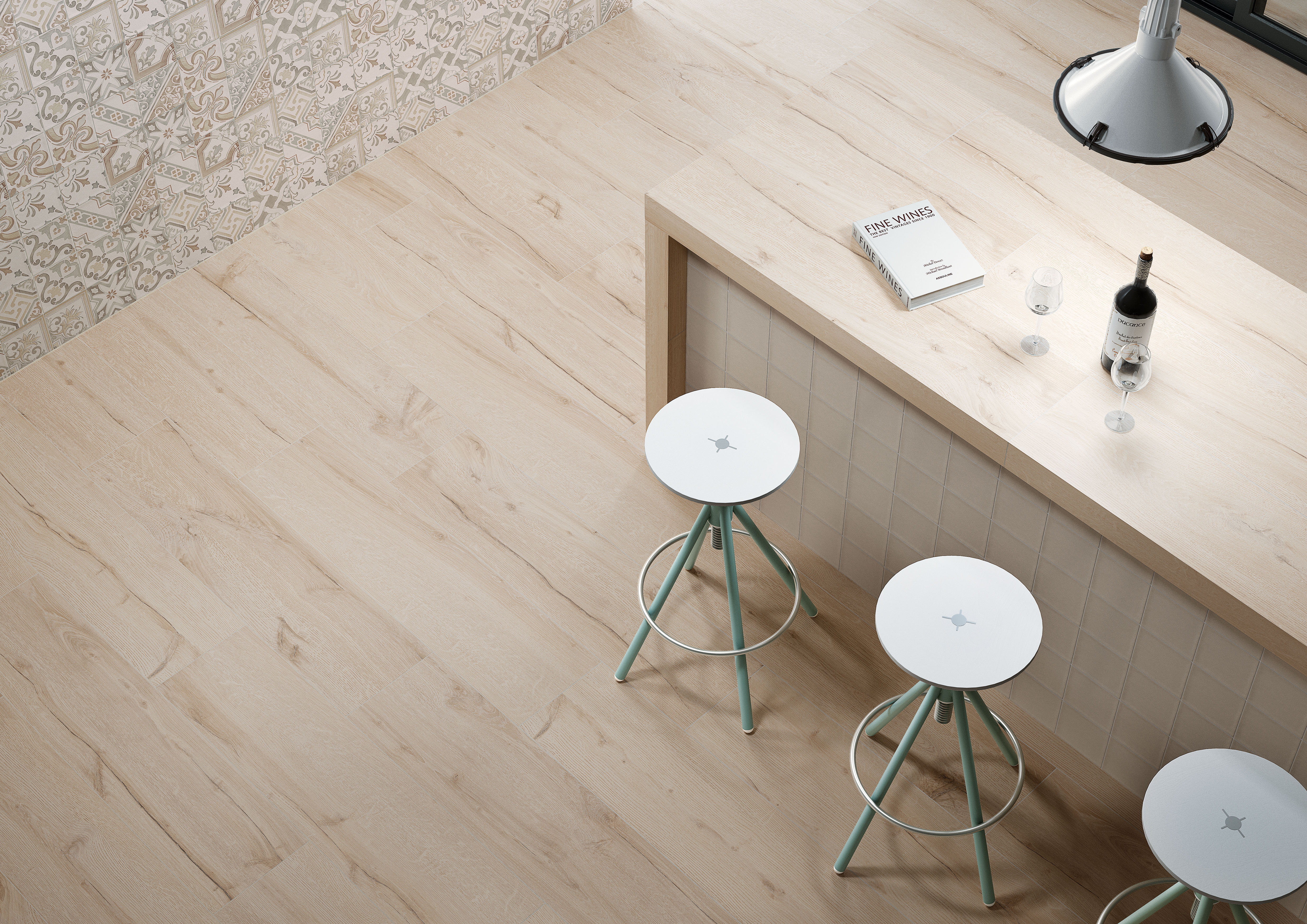 Urbanixx Gres Kunes Bodenfliesen Holzoptik Weiß Matt 30x120 cm rektifiziert Urbanixx Gres Kunes Bodenfliesen Holzoptik Weiß Matt 30x120 cm rektifiziert