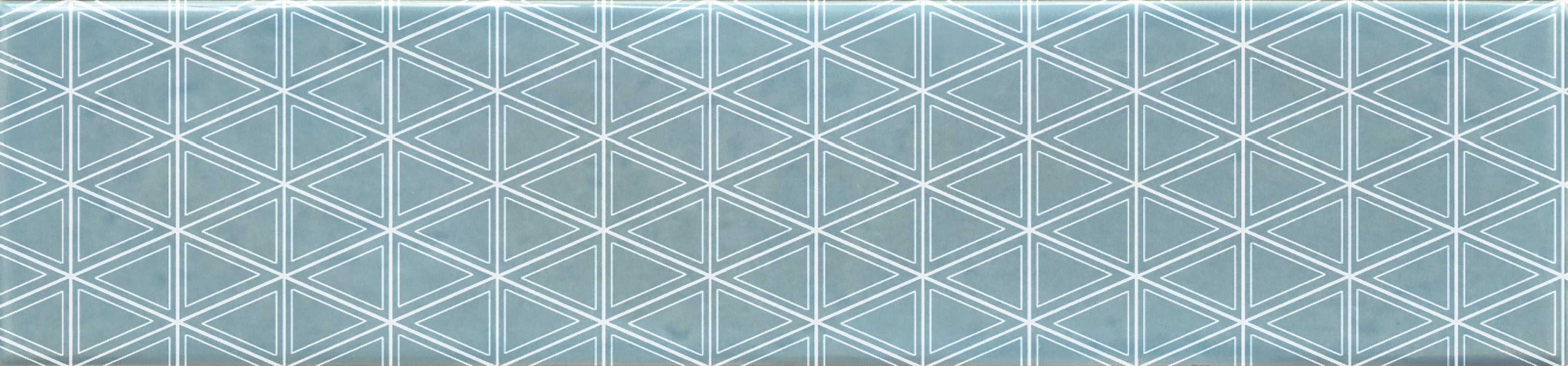Catalea Gres Nyborg Dekor Metrofliese Türkis Glänzend 7,5x30 cm  