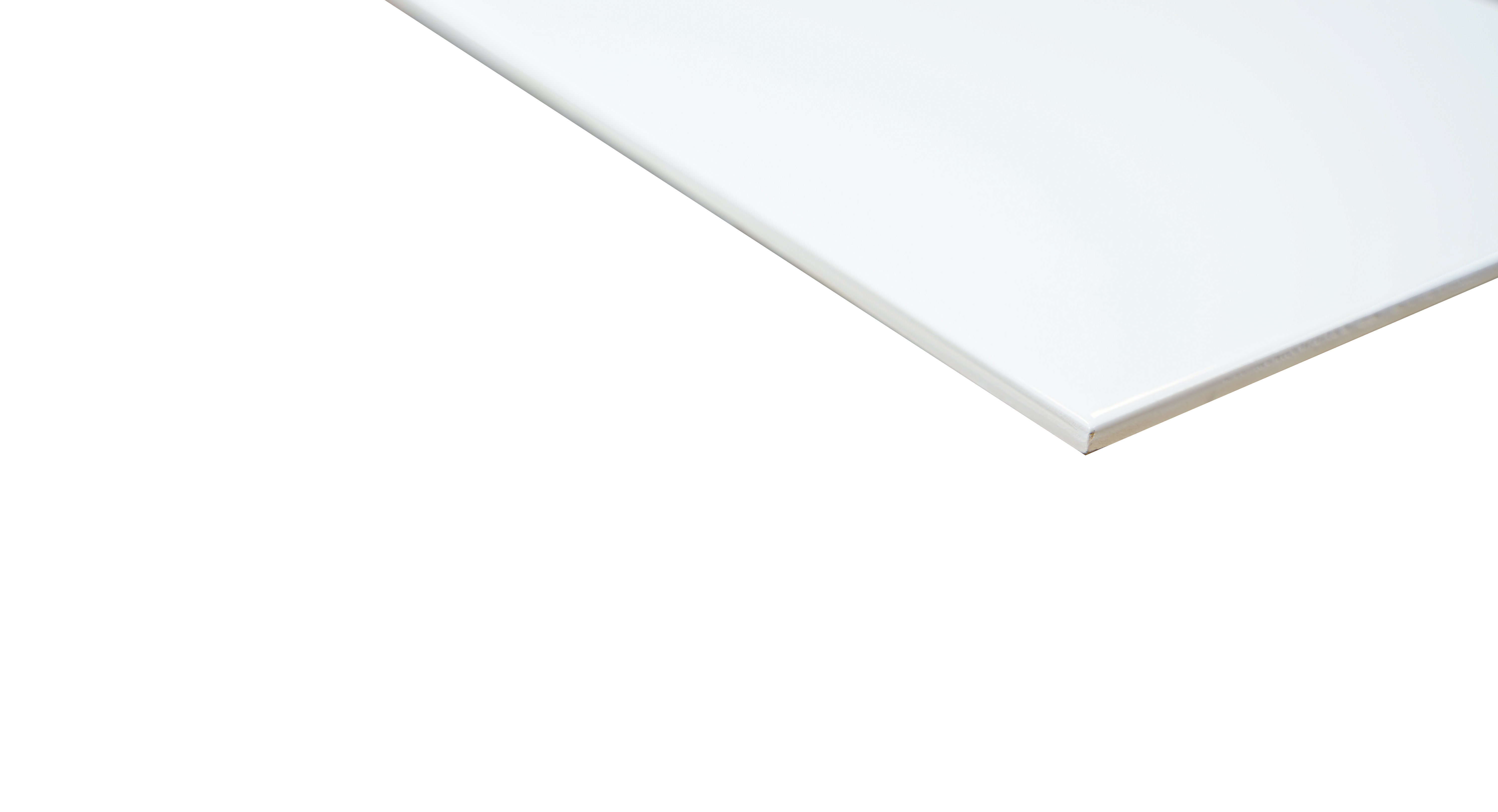 Urbanixx Gres Warschau Wandfliese Uni Weiß Glänzend 19,8x24,8 cm  