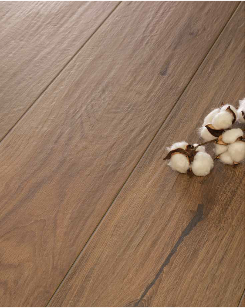 Rondine Timeless Bodenfliese Holzoptik Dunkelbraun Matt 20x120 cm rektifiziert R10