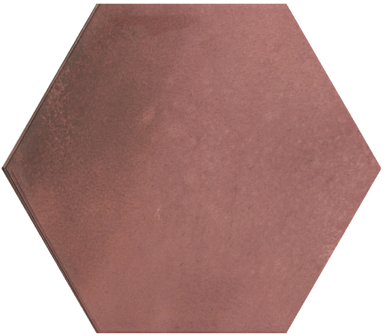 Catalea Gres Timra Hexagonfliese Rot Glänzend 16x18 cm 