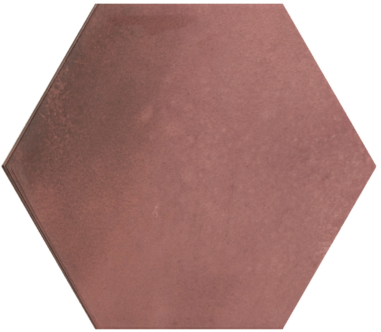 Catalea Gres Timra Hexagonfliese Rot glänzend 16x18 cm 