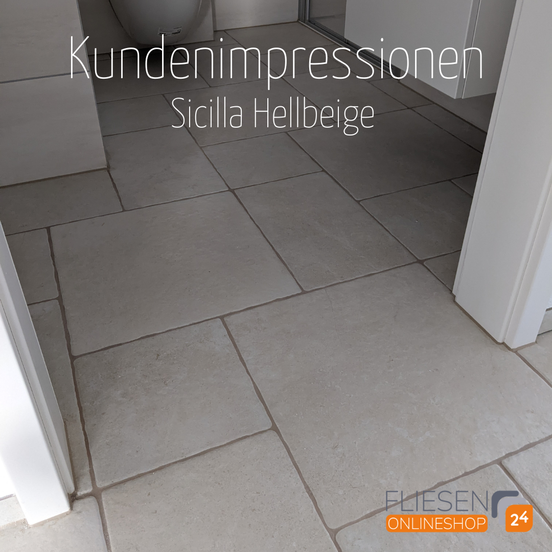 Catalea Gres Sicilla Bodenfliese Terrakotta Hellbeige matt 50x50 cm 