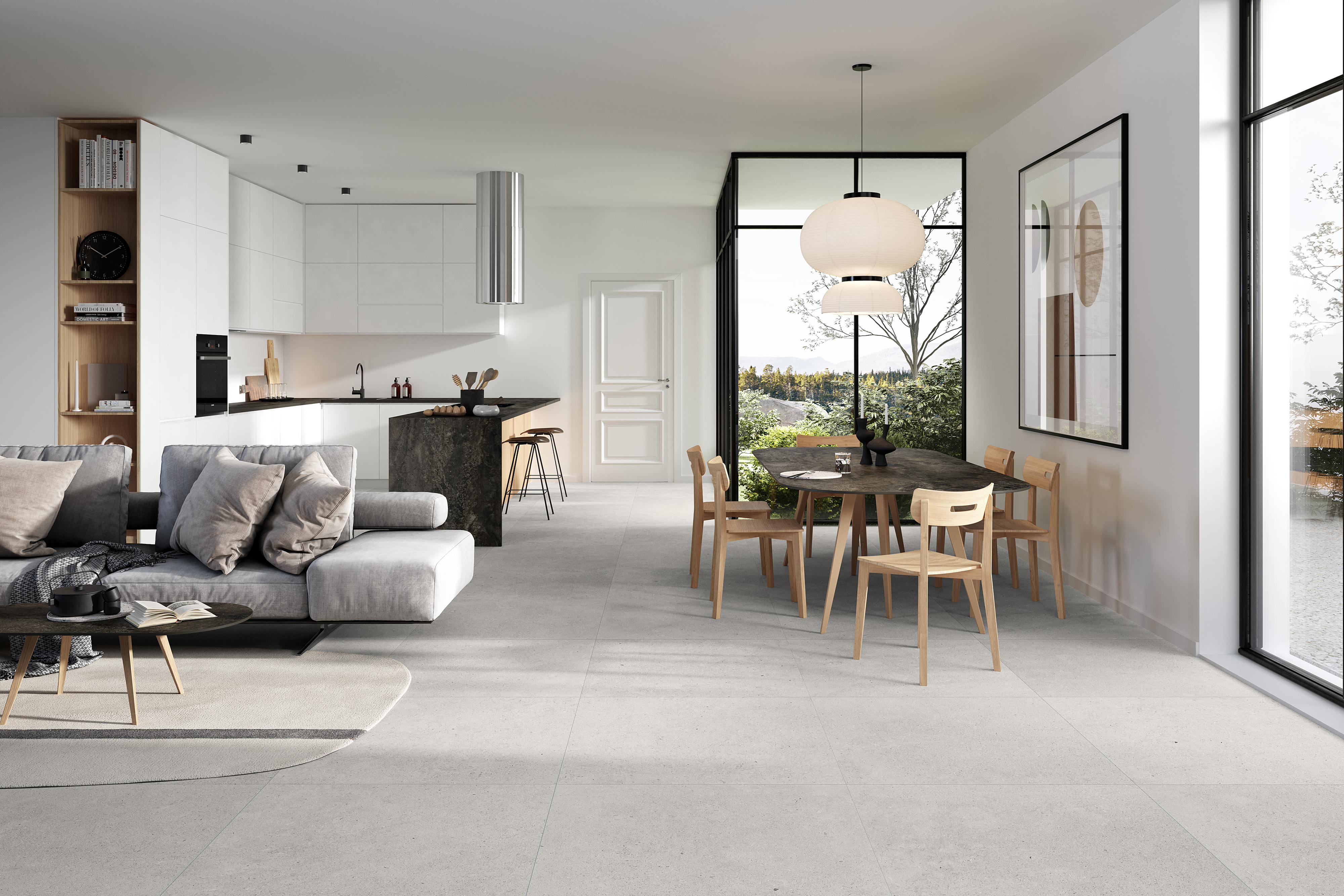 Urbanixx Gres Osaki Mosaik Natursteinoptik Weiß Matt 30x30 (5x5) cm R10