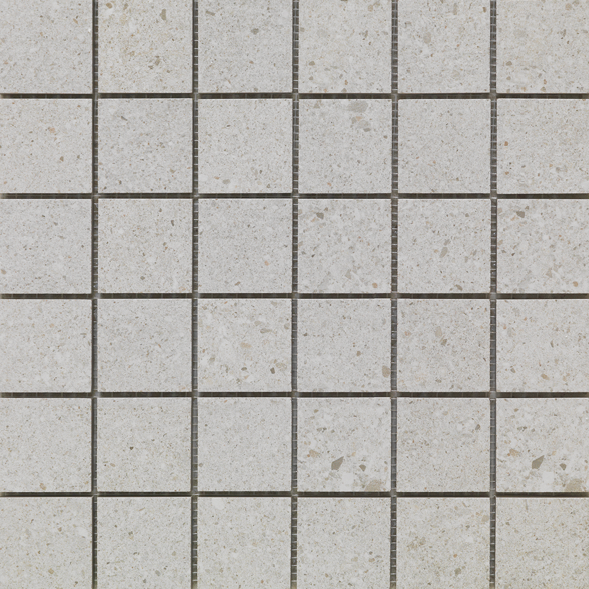 Urbanixx Gres Florenz Mosaik Natursteinoptik Weiß Matt 30x30 cm rektifiziert