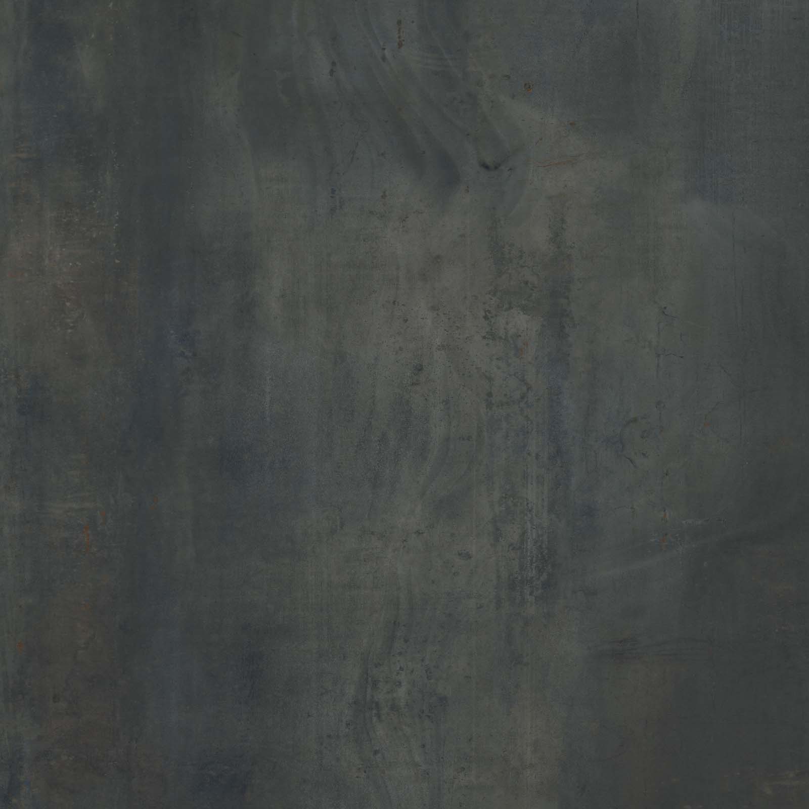 Flaviker Rebel Bodenfliese Metalloptik Schwarz Matt 80x80 cm rektifiziert R10B