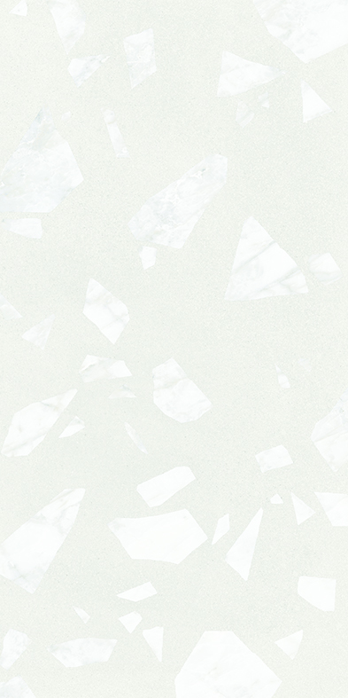 Ergon Medley Rock Bodenfliese Terrazzooptik White matt 60x60 cm rekt. R10B